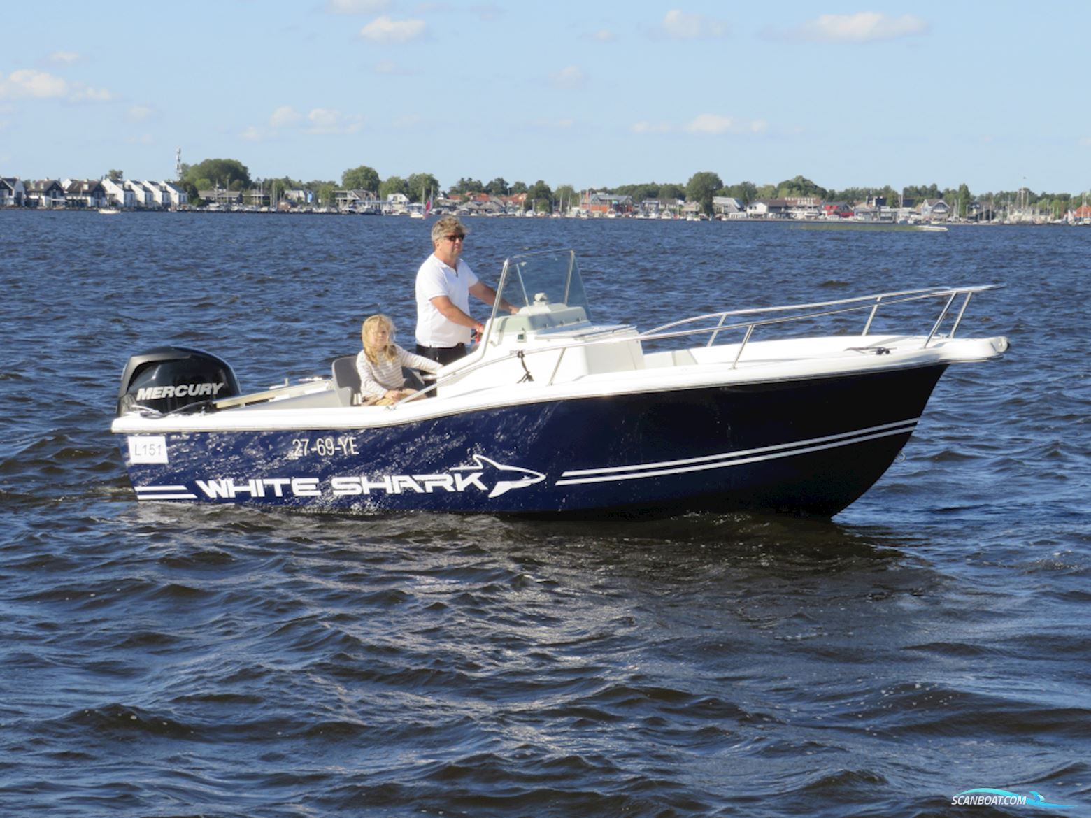 White Shark 205 Motorboot 2001, mit Mercury  motor, Niederlande