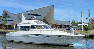 Whitewater Wolfe 46 Flybridge Motorboot 1990, mit Caterpillar motor, Niederlande