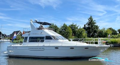 Whitewater Wolfe 46 Flybridge Motorboot 1990, mit Caterpillar motor, Niederlande