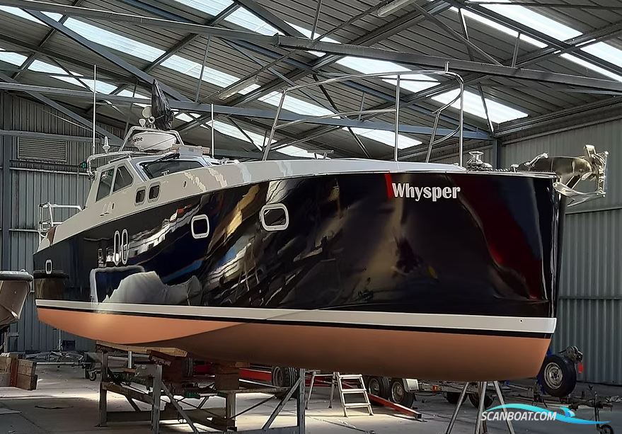 Whysper 39 Hybride Motorboot 2009, mit Volvo Penta motor, Deutschland