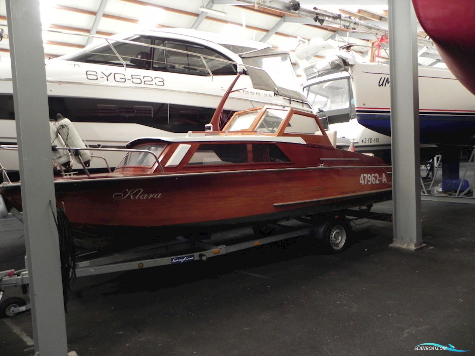 Wiking Variant Motorboot 1978, mit Honda  motor, Niederlande