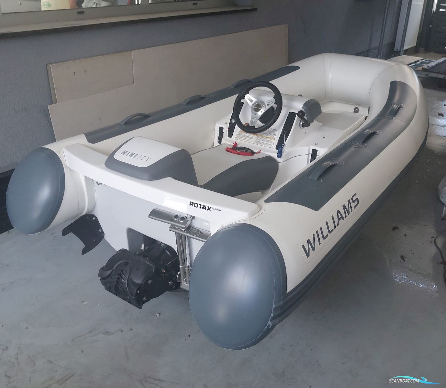 Williams Jet Tenders 280 MiniJet Motorboot 2024, mit BRP Rotax ACE 900  motor, Kroatien