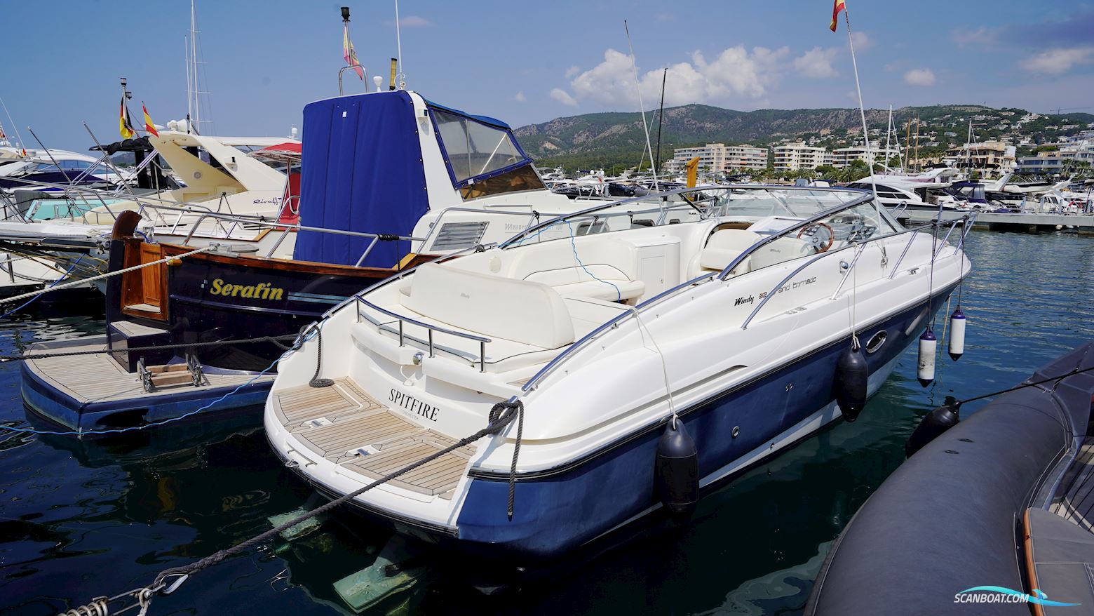 Windy 32 Grand Tornado Motorboot 2008, mit Volvo D4 Evc DP motor, Spanien