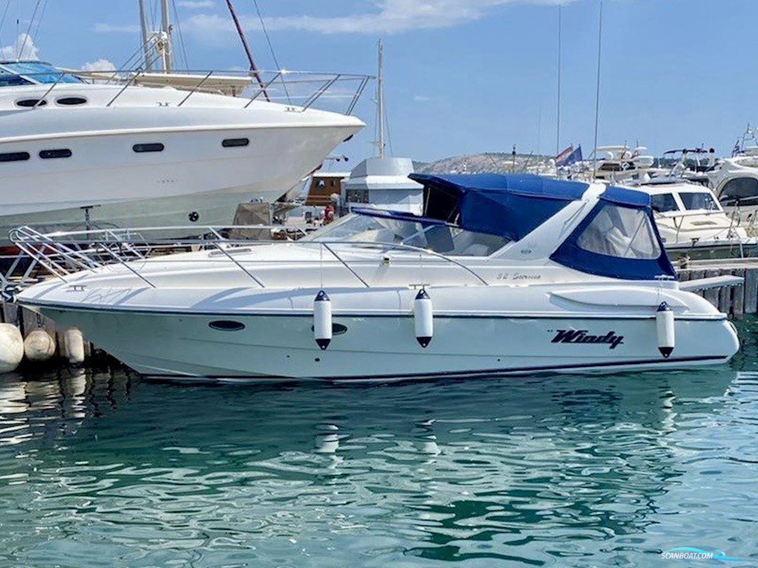 Windy 32 SCIROCCO Motorboot 2001, mit VOLVO PENTA KAD 43 motor, Kroatien