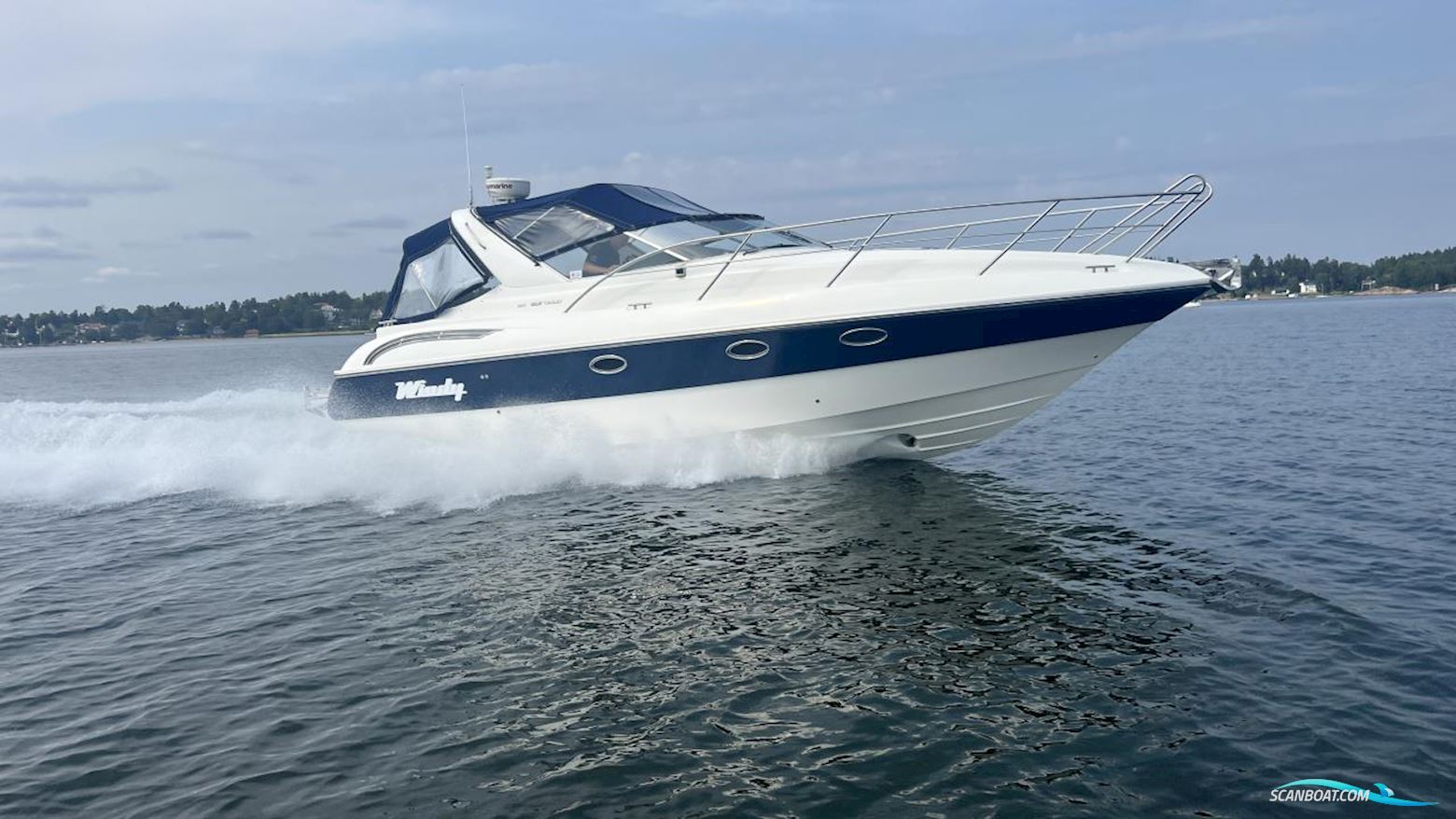 Windy 33 Motorboot 2007, mit 2x Volvo Penta D4  motor, Sweden