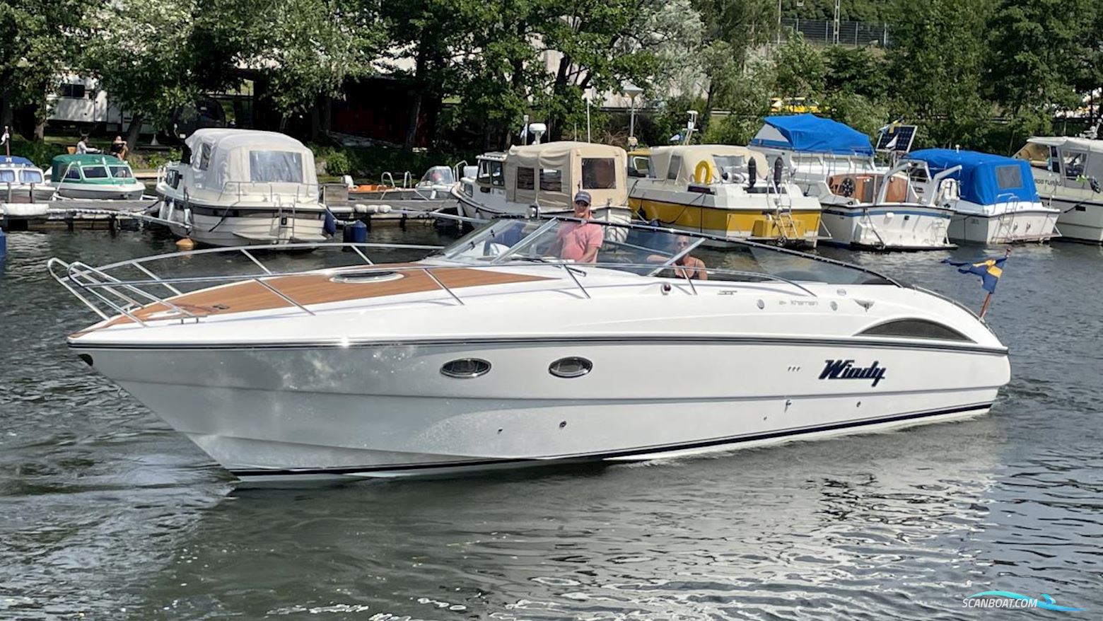 Windy 34 Khamsin Motorboot 2003, mit Volvo Penta motor, Sweden