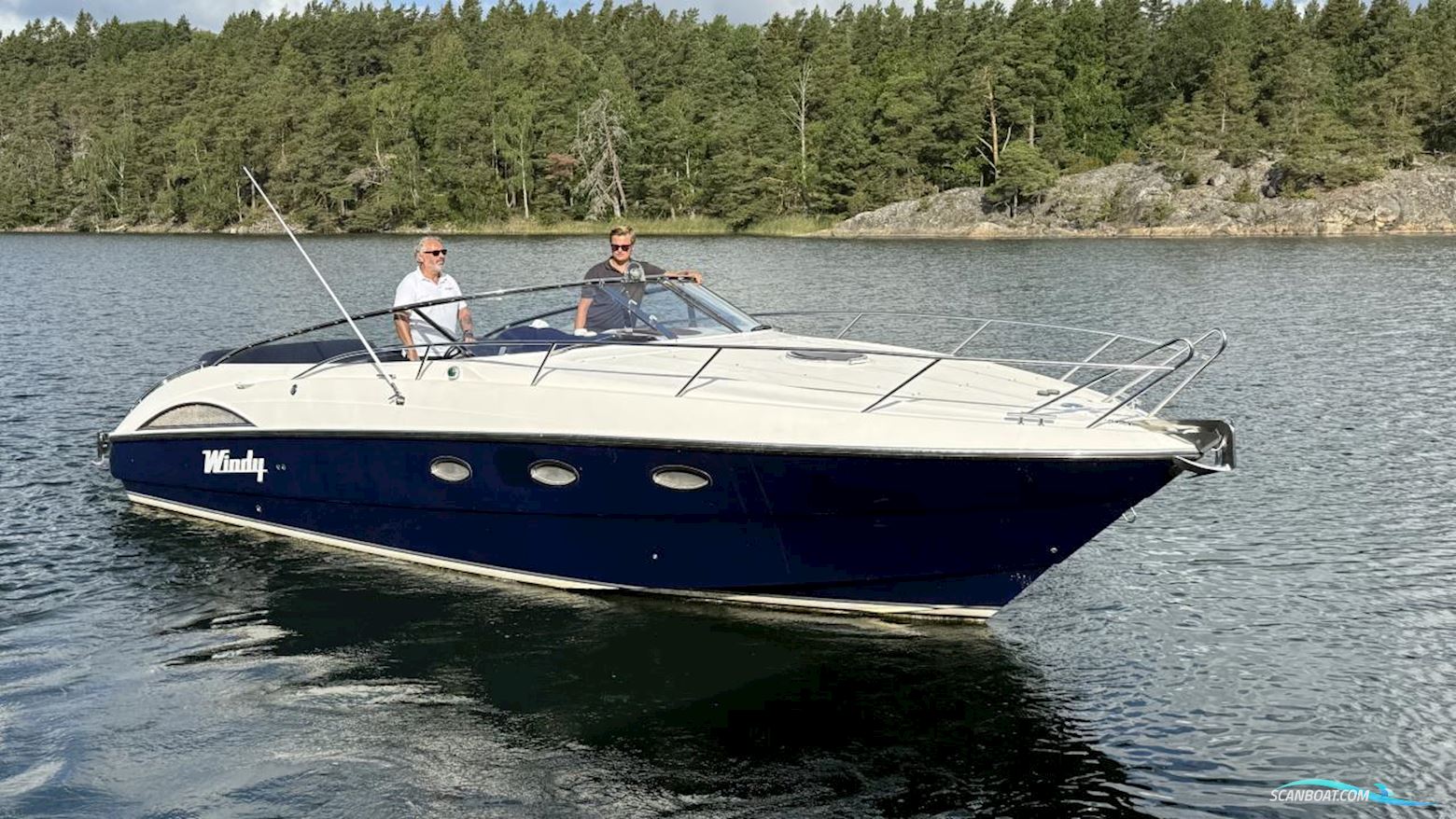 Windy 34 Khamsin Motorboot 2003, mit Volvo Penta motor, Sweden