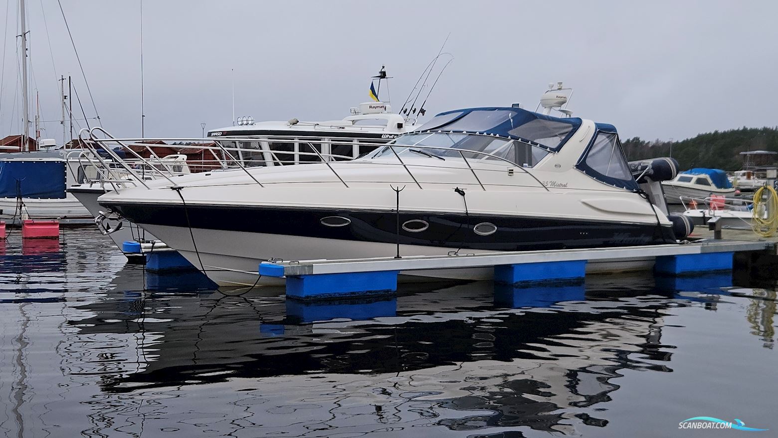 Windy 35 Mistral Motorboot 2000, mit Volvo Penta KAD 44 motor, Sweden