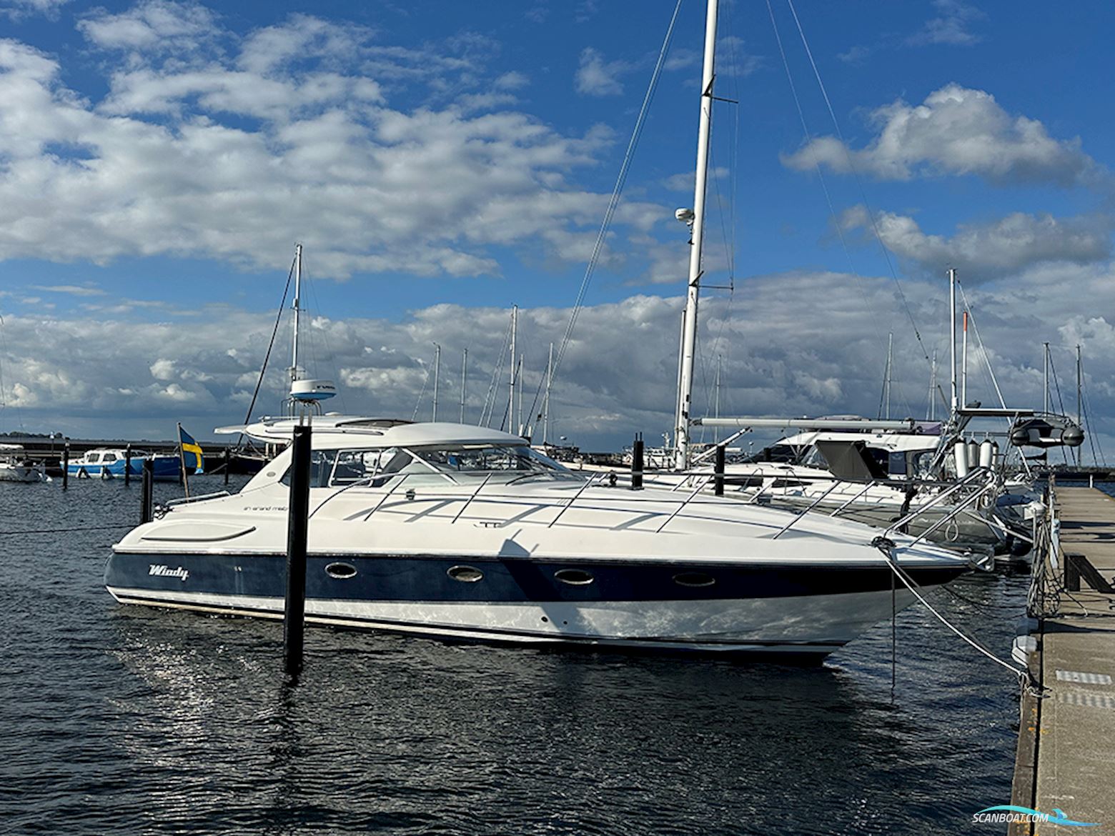 Windy 37 Grand Mistral HT Motorboot 2002, mit Volvo Penta motor, Sweden