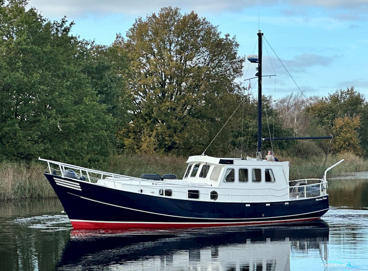 Woerdense kotter 1050 Motorboot 1979, mit Skoda motor, Niederlande