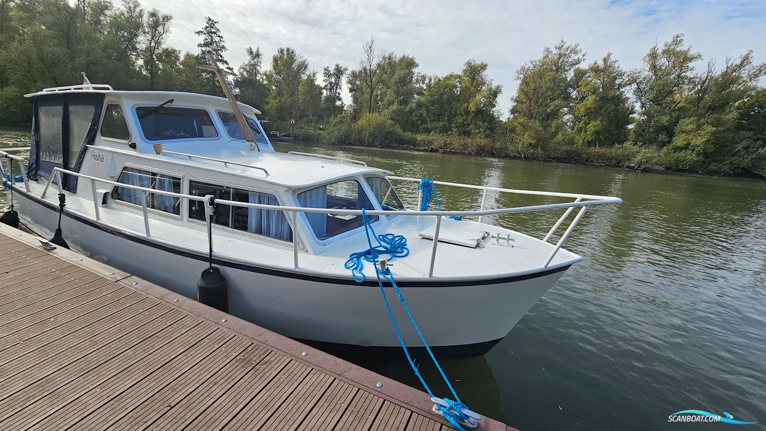Woudstra Bestevaer Motorboot 1980, mit Mercedes Marine motor, Niederlande