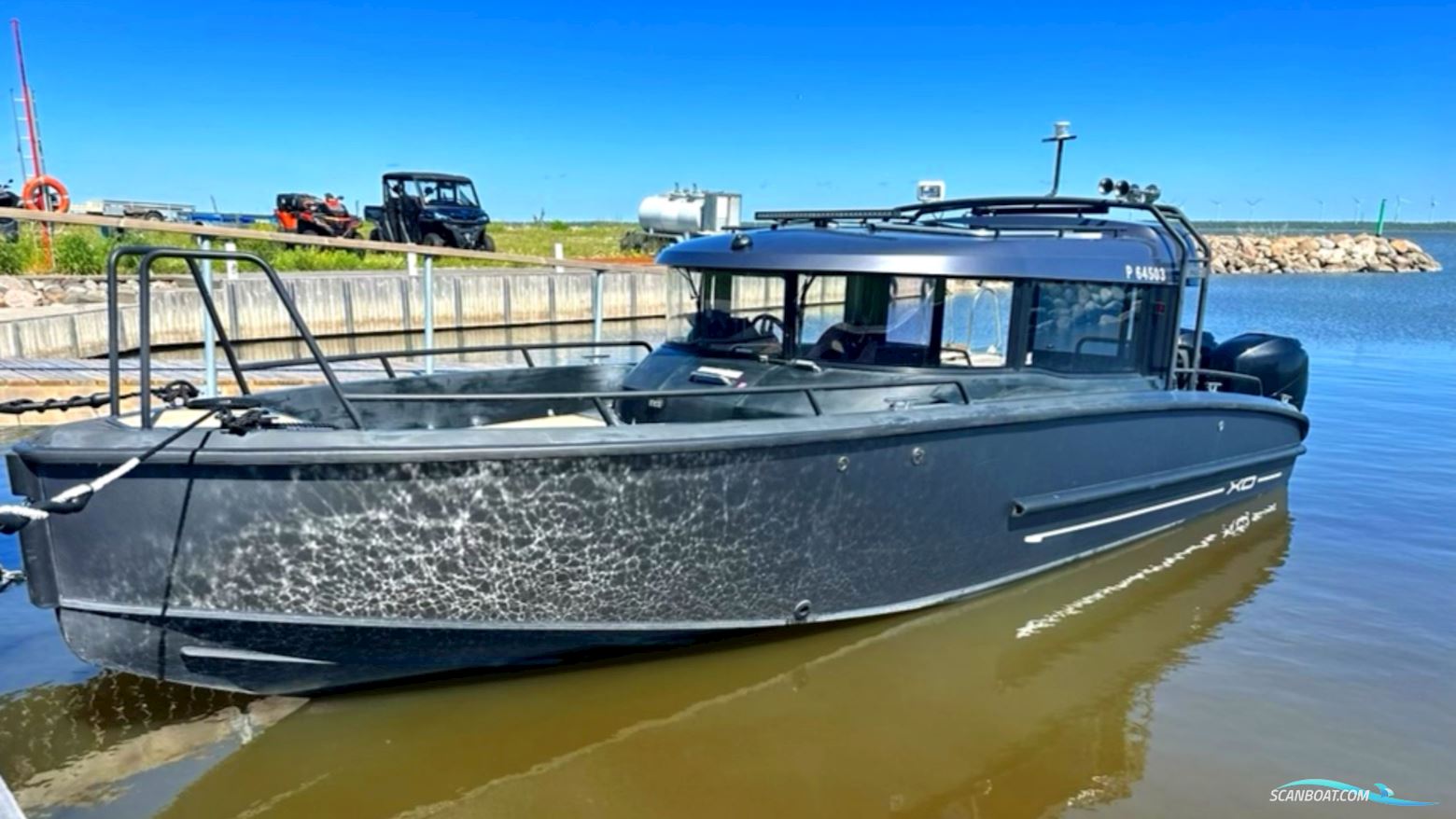 XO 270 RS Cabin Motorboot 2014, mit Mercury Verado L6 motor, Estonia