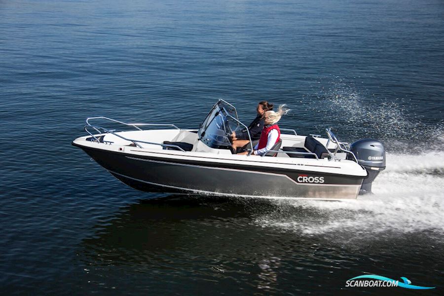 Yamarin 49 BR Cross, Premeium Edition, Yamaha F50Hetl Motorboot 2022, mit Yamaha F50Hetl motor, Deutschland