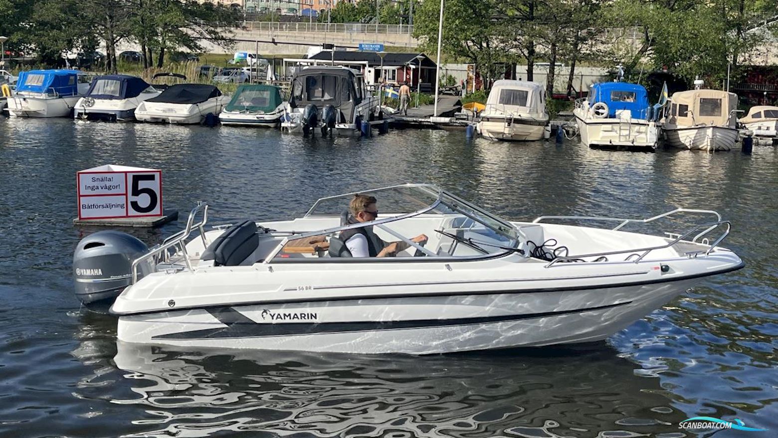 Yamarin 56 BR Motorboot 2022, mit Yamaha motor, Sweden