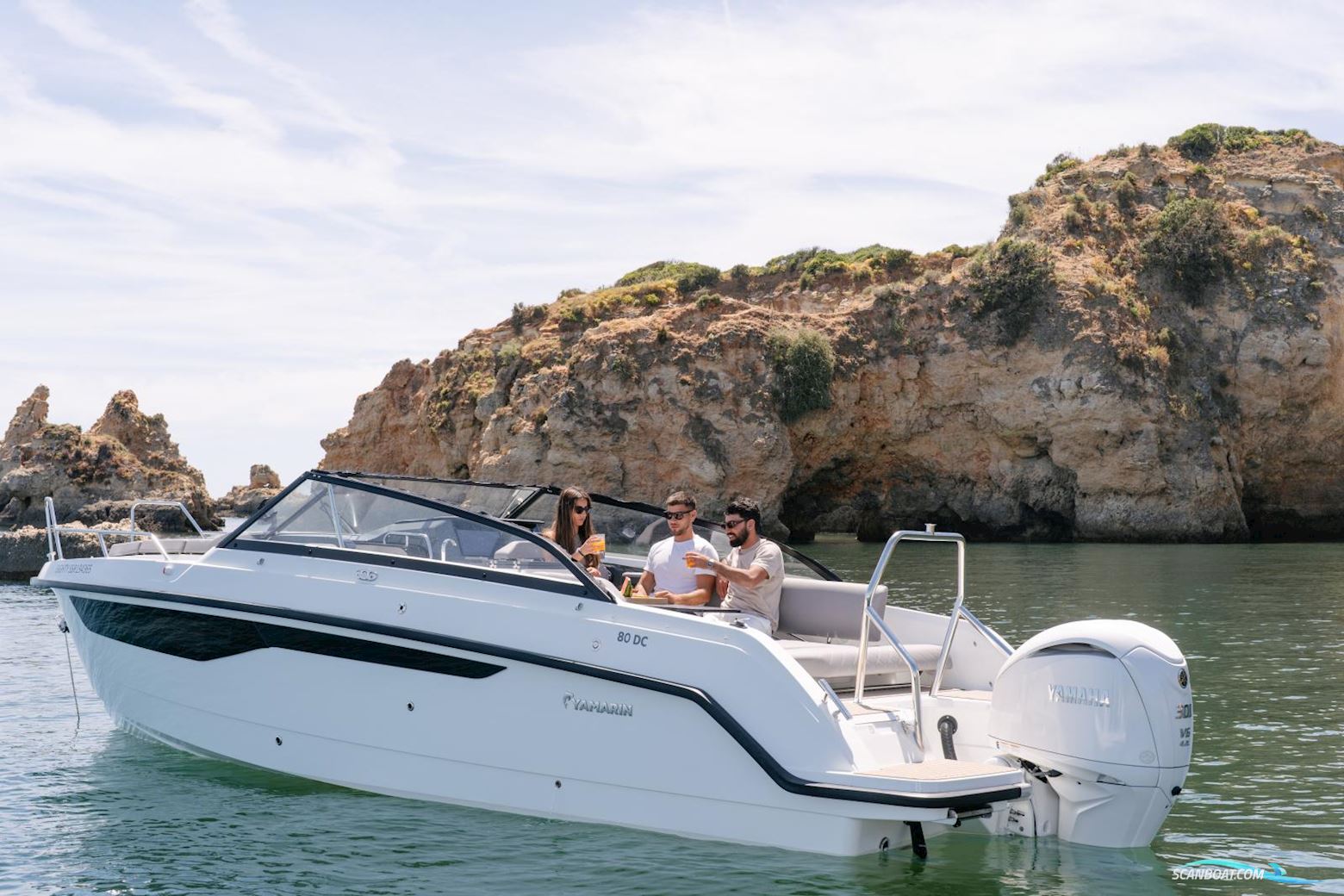 Yamarin 80 DC Motorboot 2025, mit Yamaha F350XSA2 White motor, Dänemark