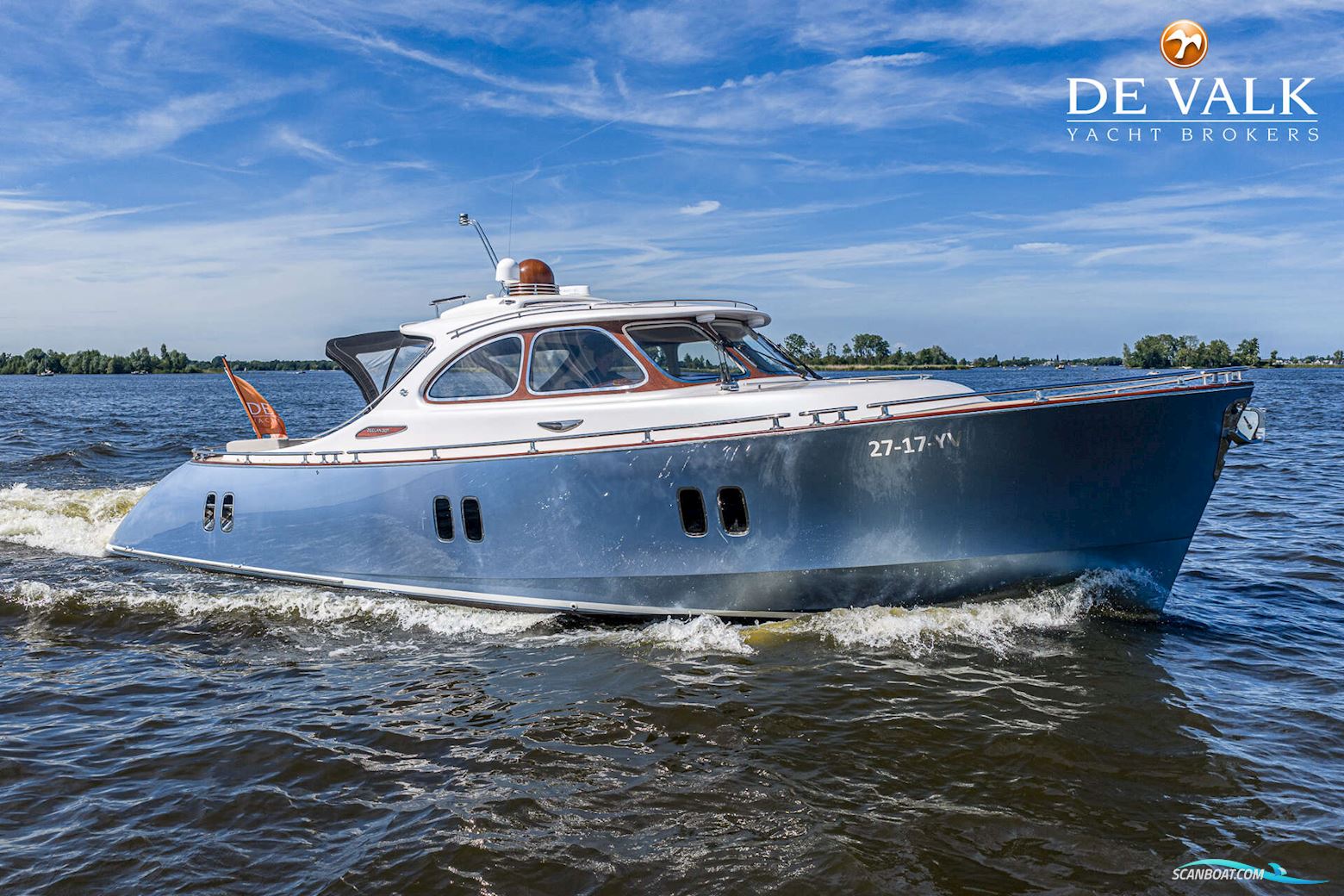 Zeelander Z44 Motorboot 2012, mit Volvo Penta motor, Niederlande