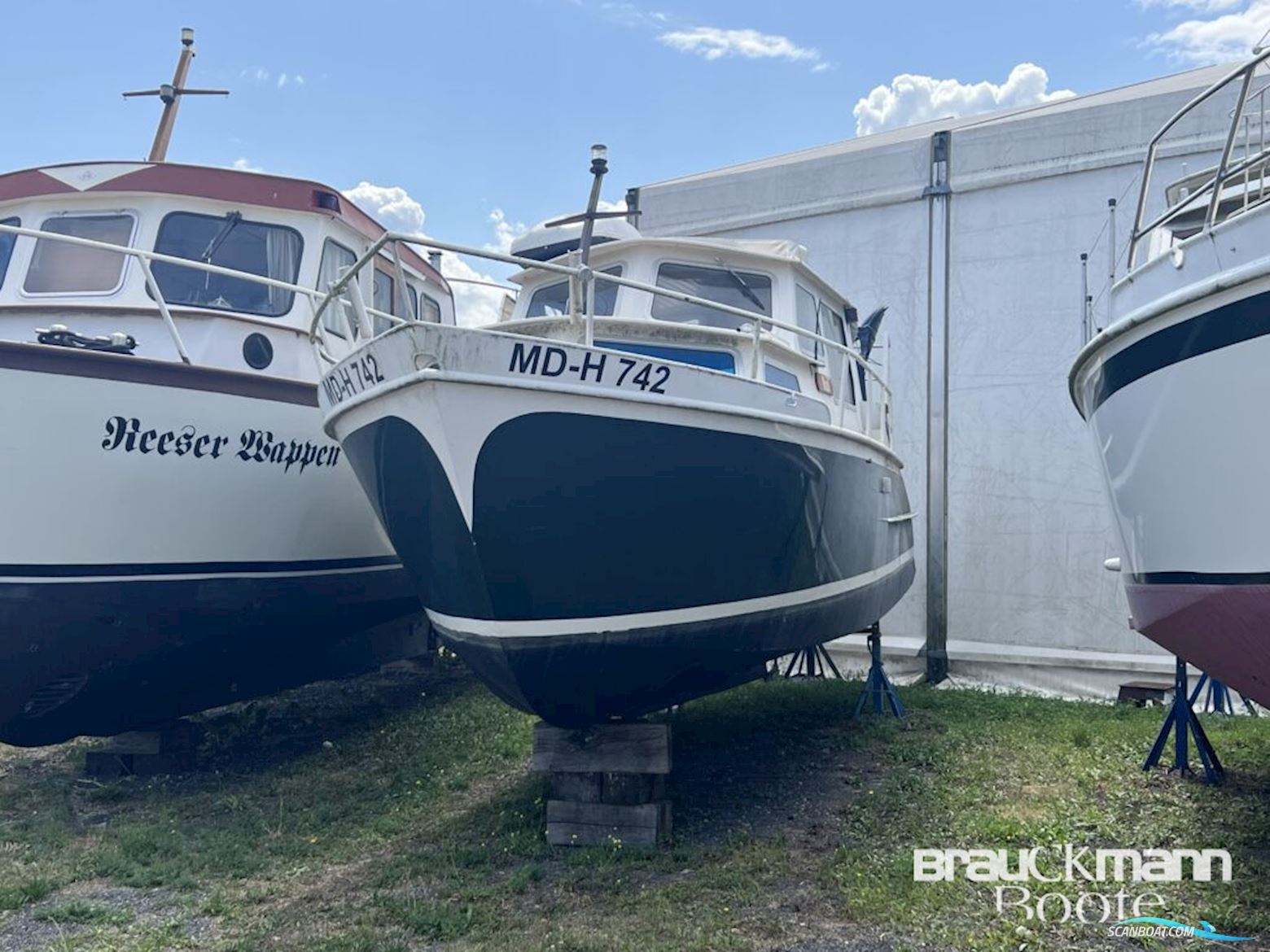 Zijderveld Kortenh. Curtevenne 830 AK Motorboot 1979, mit Perkins motor, Deutschland