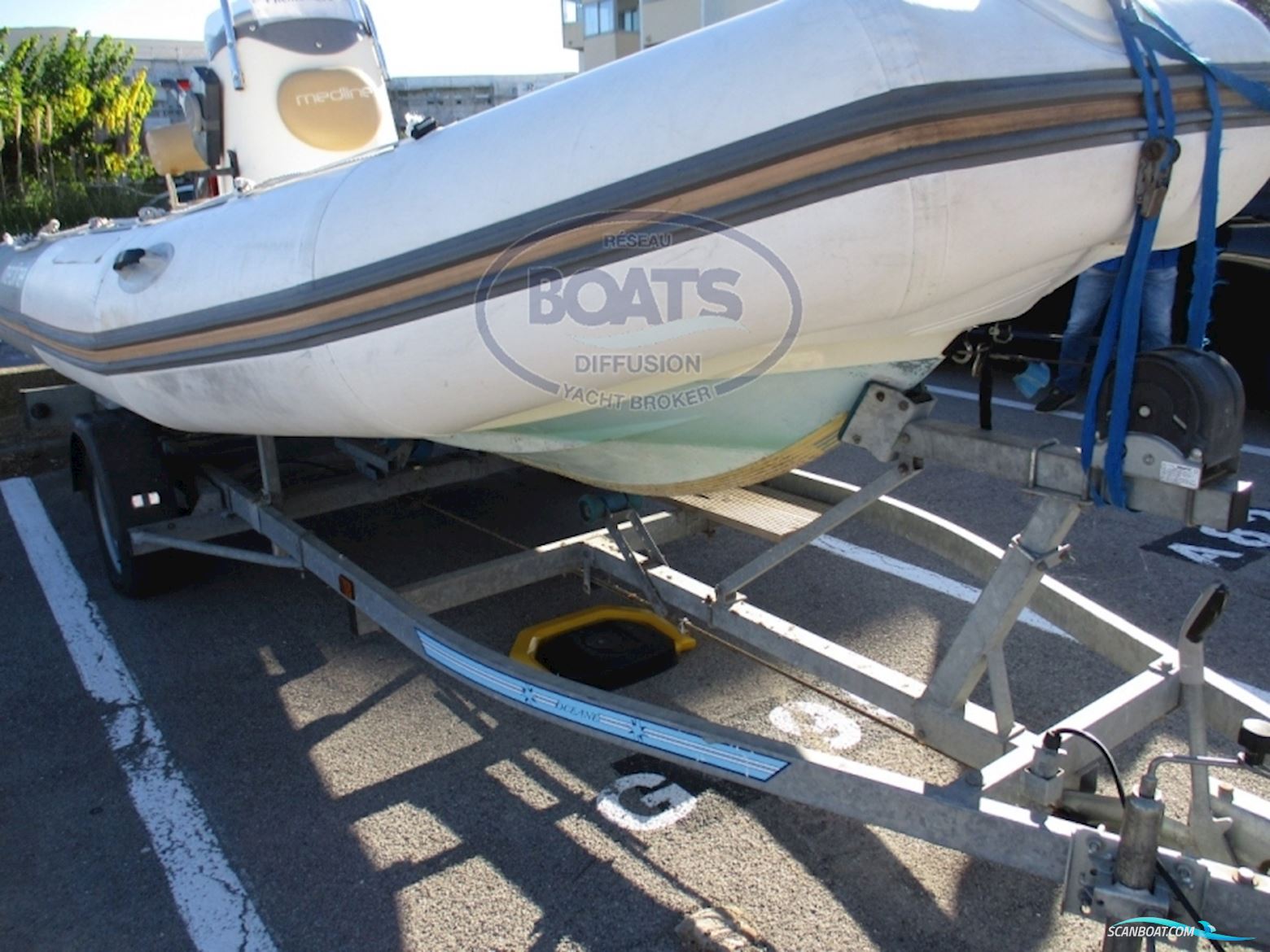 Zodiac MEDLINE 500 + REMORQUE