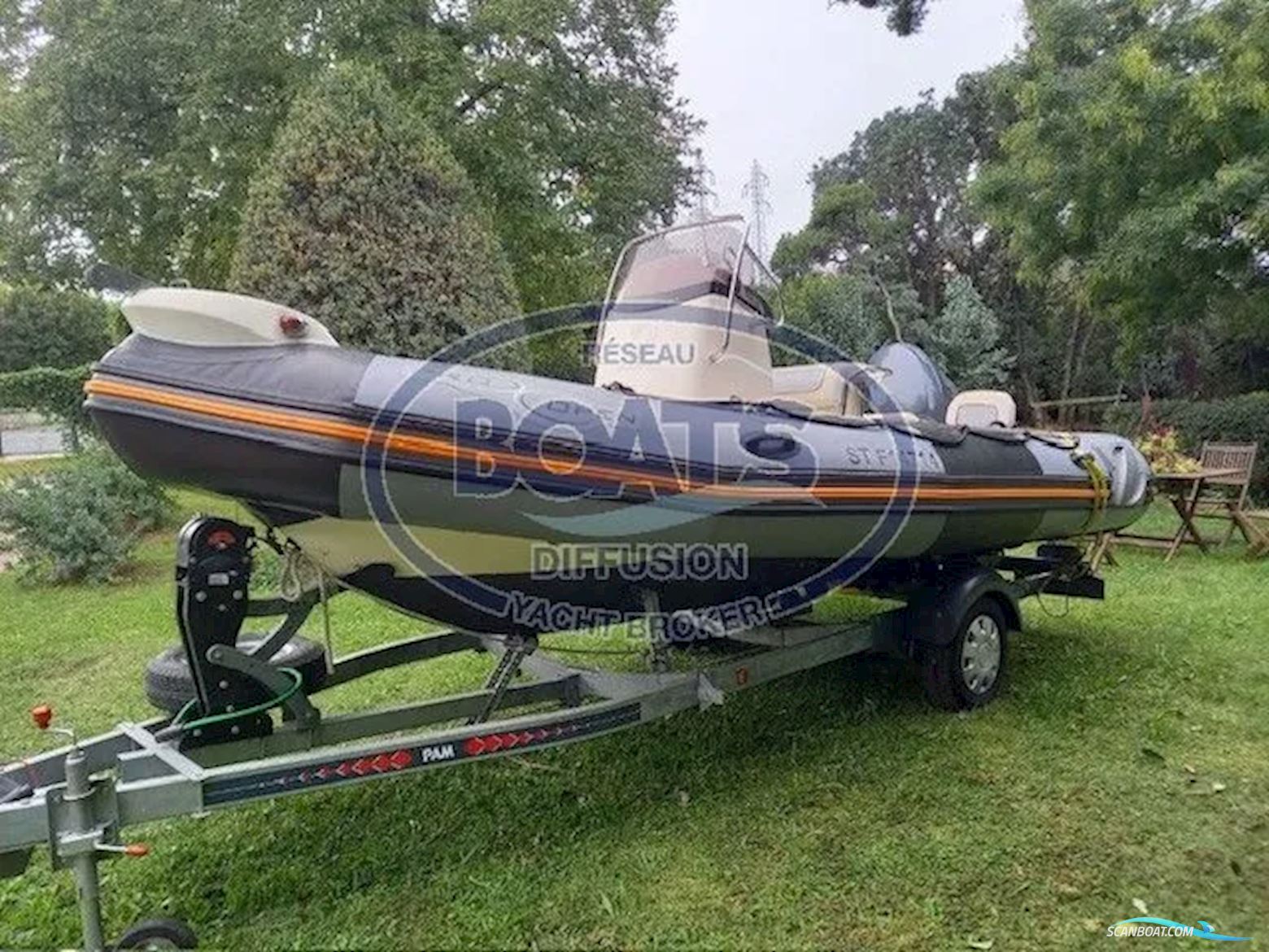 Zodiac OPEN PRO 550 + REMORQUE