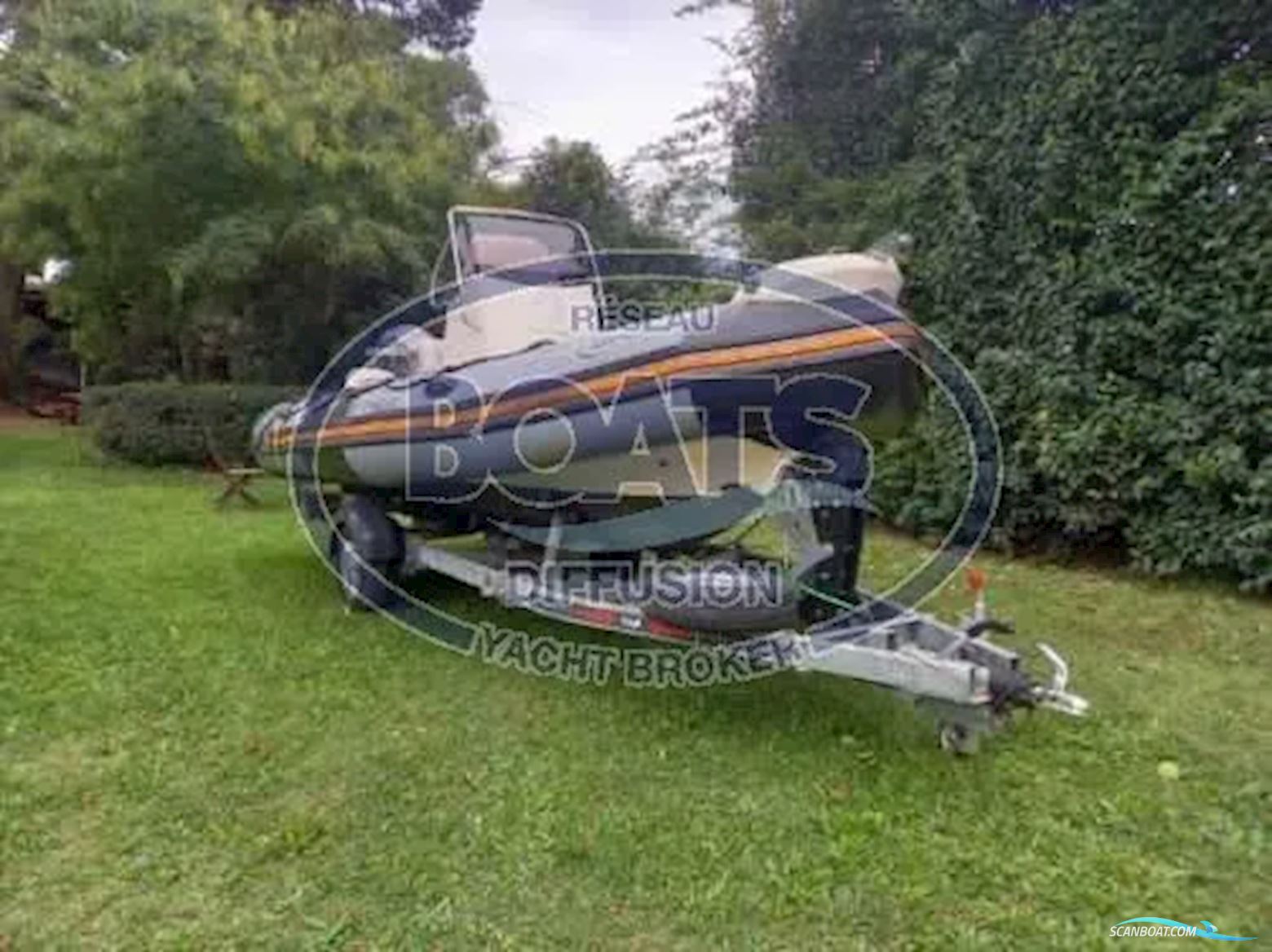 Zodiac OPEN PRO 550 + REMORQUE