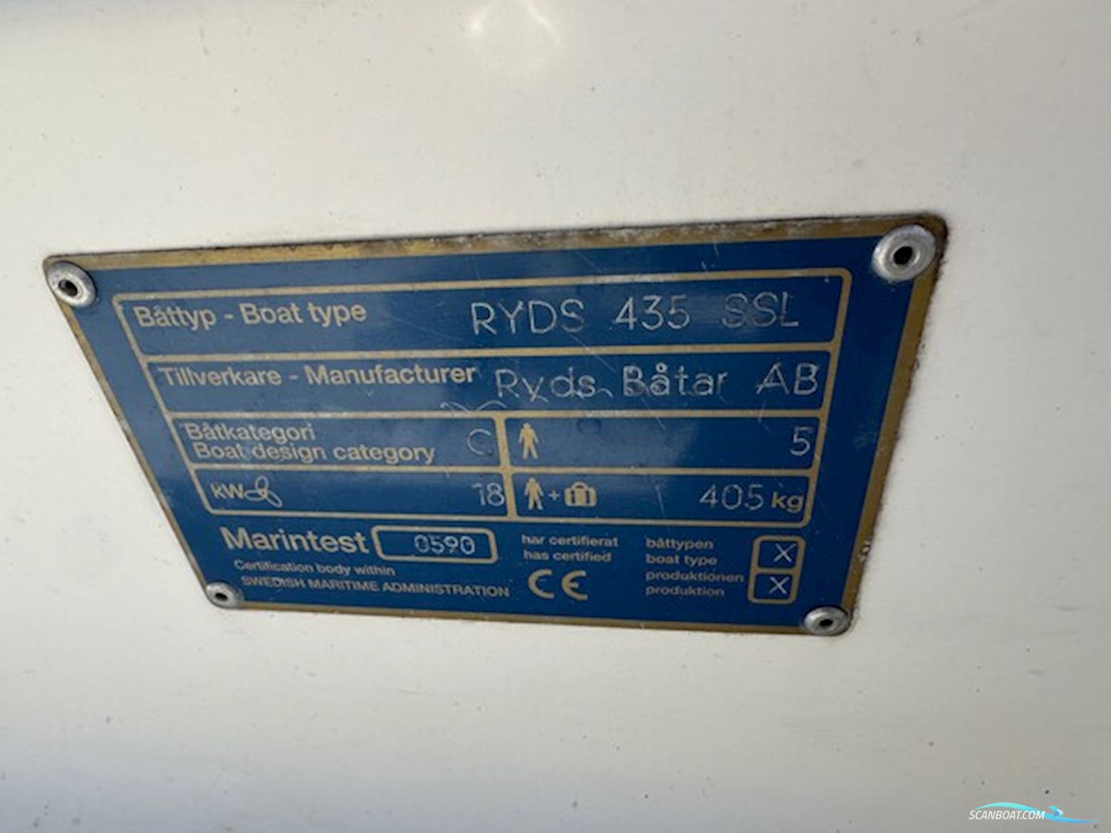 🚤 Ryds 435 SSL med 30 HK Tohatsu (2022) + trailer – Klar til vandet Pris: 79.000 kr.