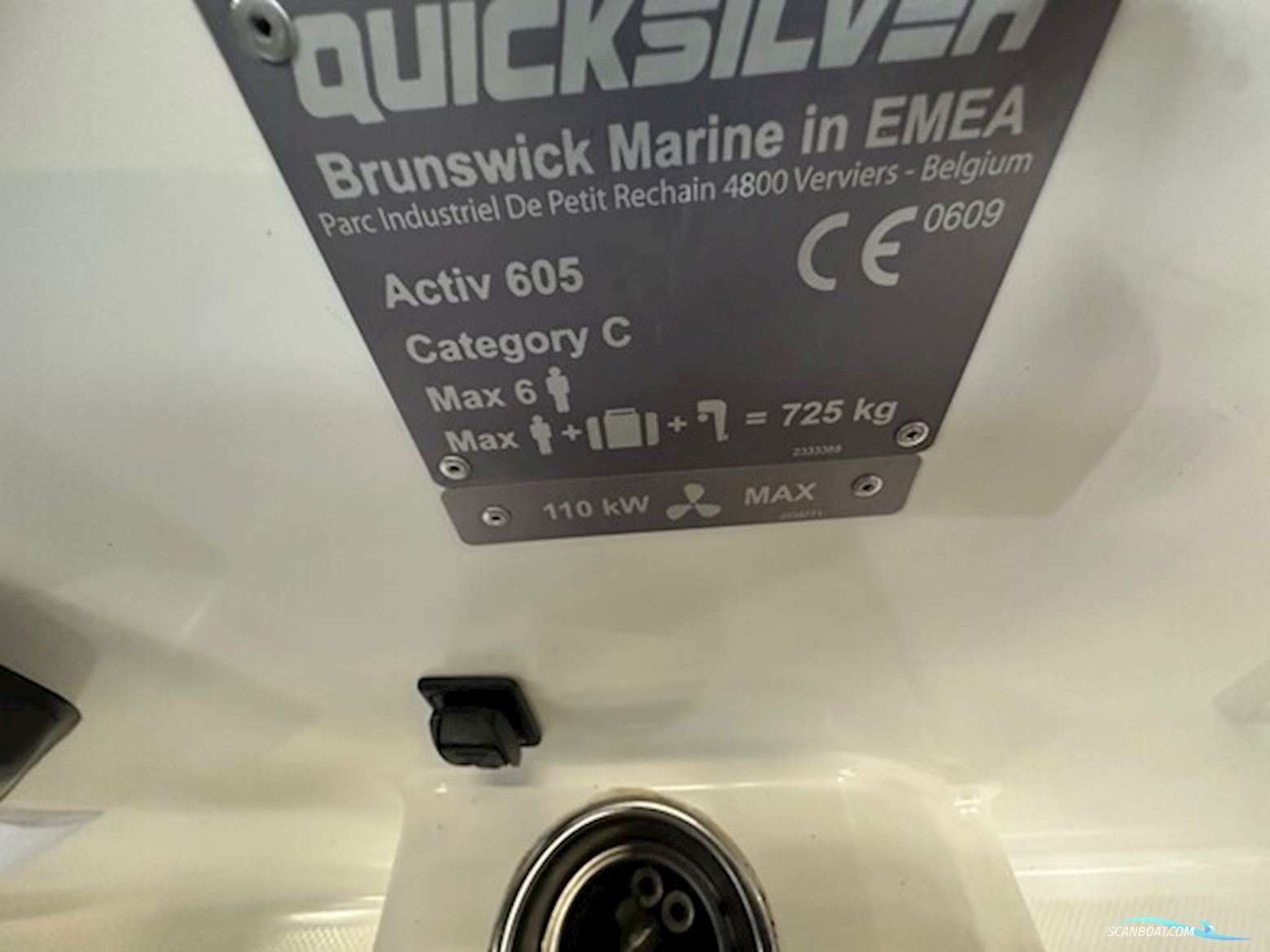 🛥️ Quicksilver 605 CR – Mercury 150 hk EFI (140,2 timer)