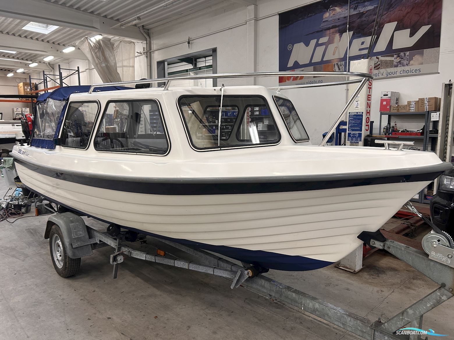  Bella 530 HT Classic Motorboten 2008, met Tohatsu 30 hk 4-takt motor, Denemarken