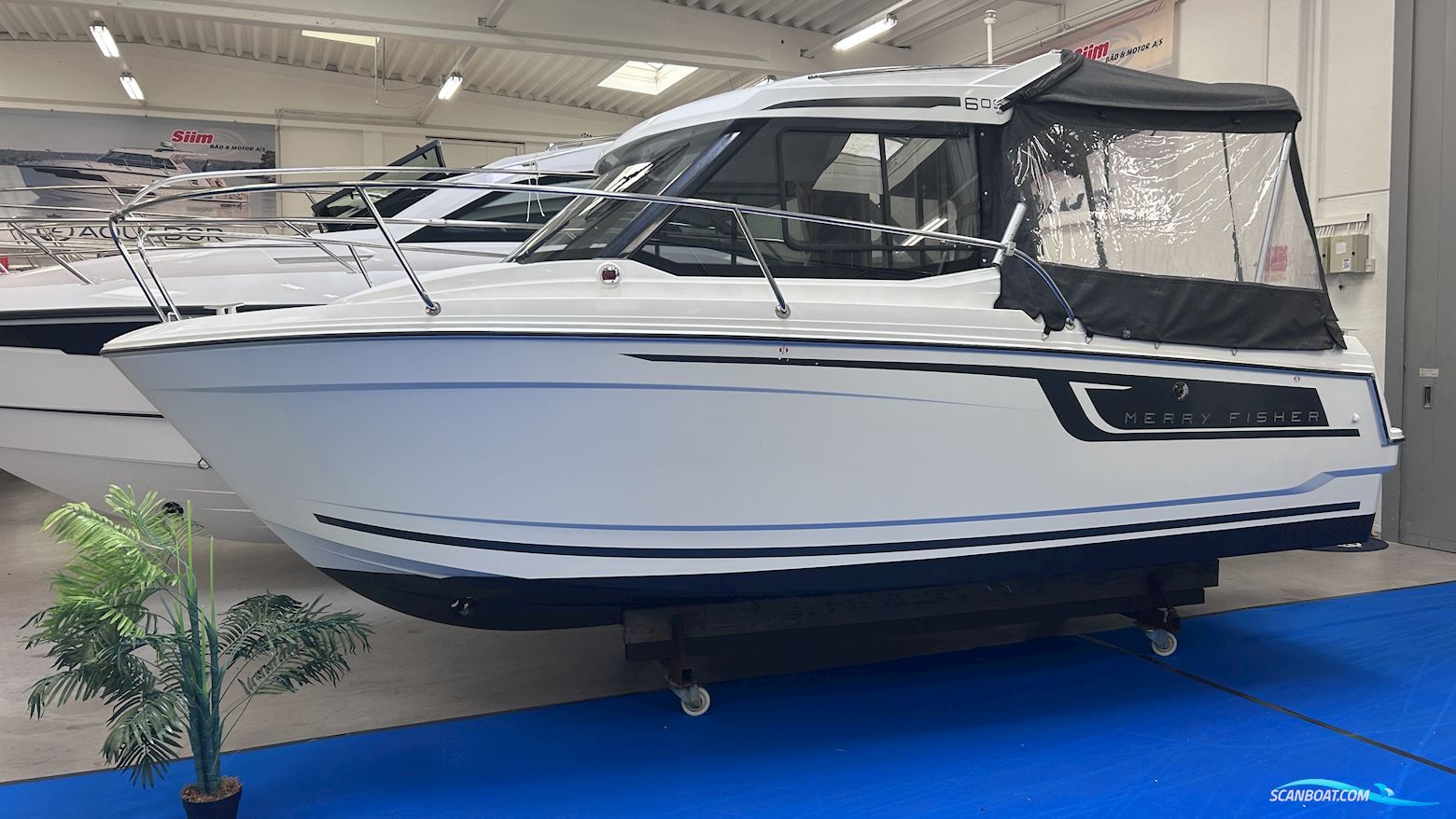  Jeanneau 605 Merry Fischer Motorboten 2017, met Yamaha 115 hk 4-takt motor, Denemarken
