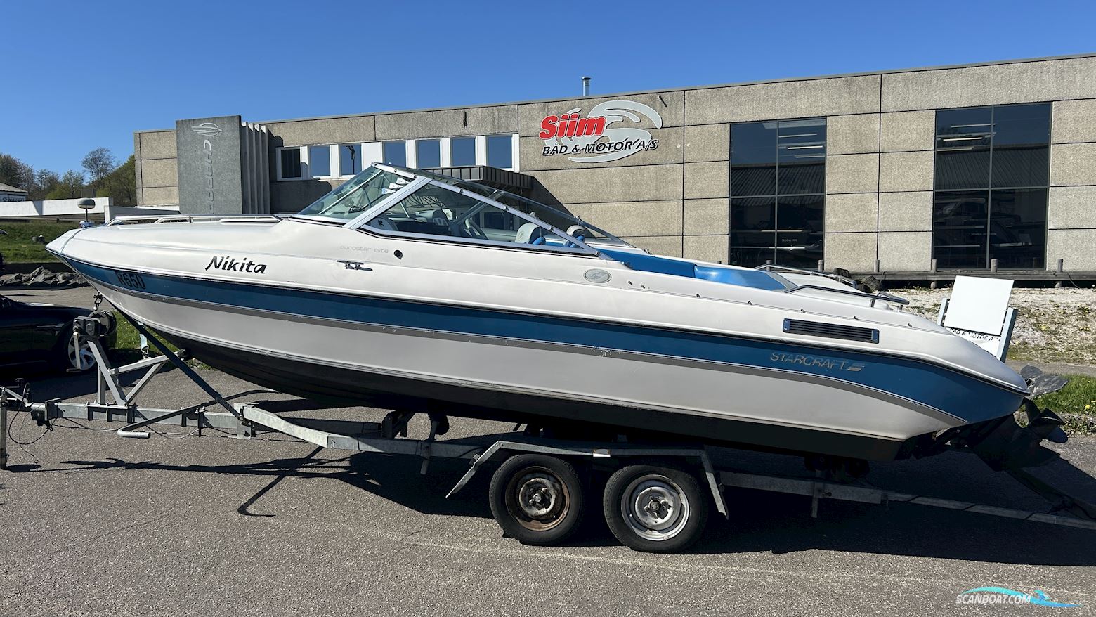  Starcraft Elite 211 CC Motorboten 1993, met Mercruiser 4.3 EFI motor, Denemarken