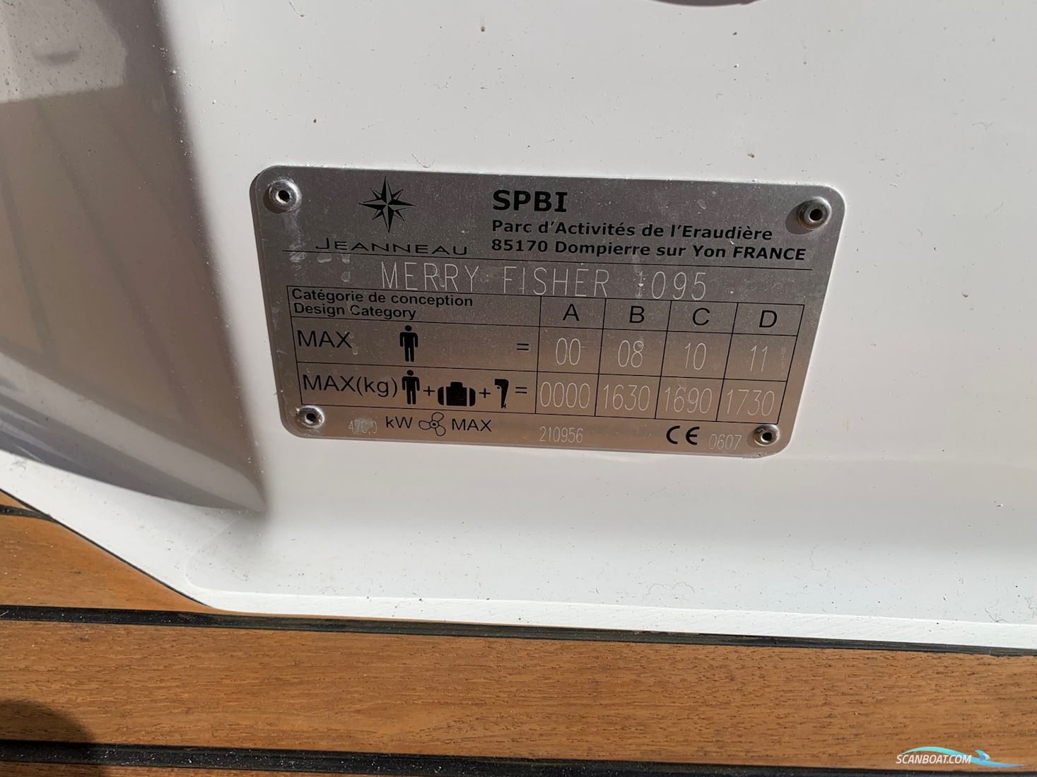 2021 Mod. Jeanneau Merry Fisher 1095