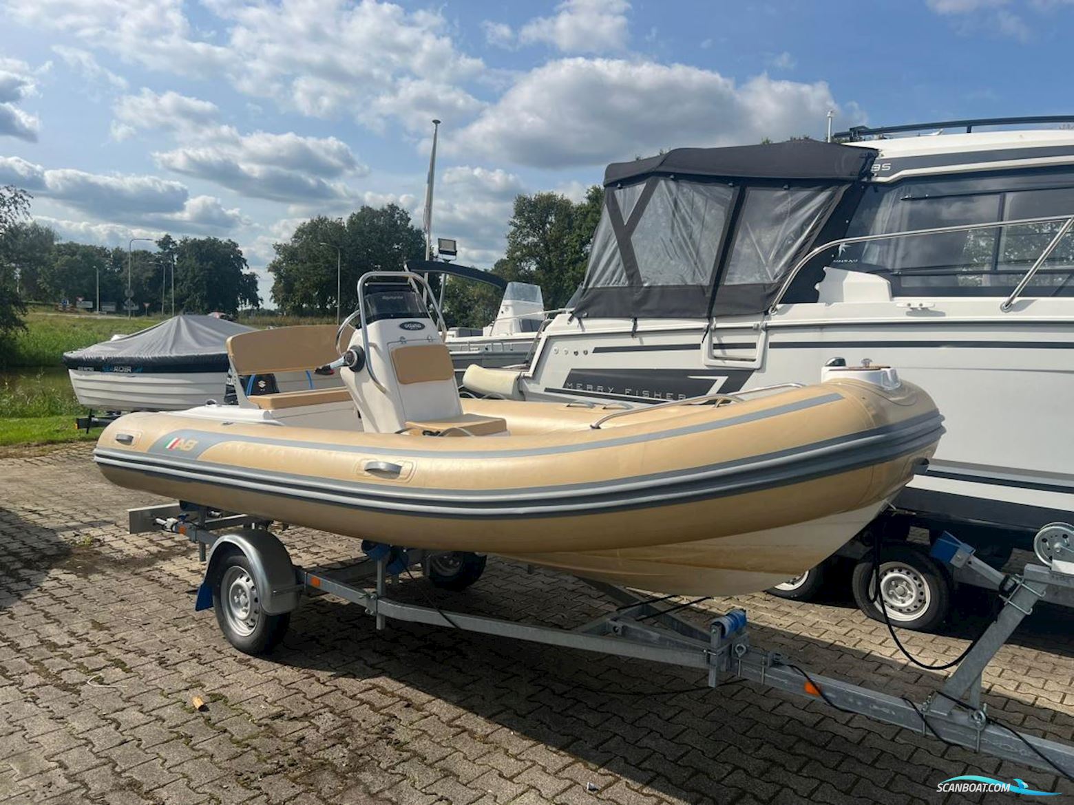AB Rib 15 Vst Motorboten 2014, met Suzuki motor, The Netherlands