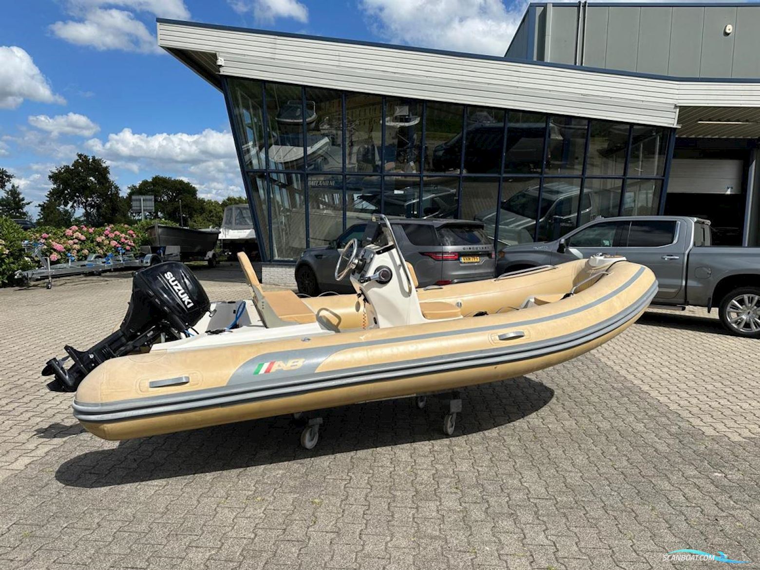 AB Rib 15 VST Motorboten 2014, met Suzuki motor, The Netherlands