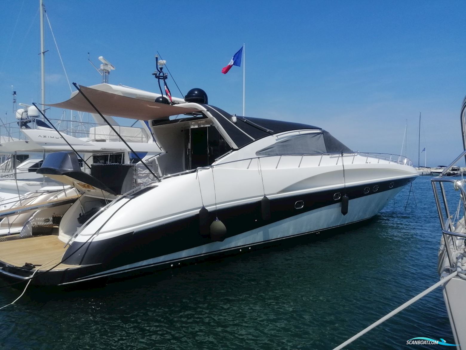 AB Yachts 68 Motorboten 2002, met Man V12 motor, Portugal