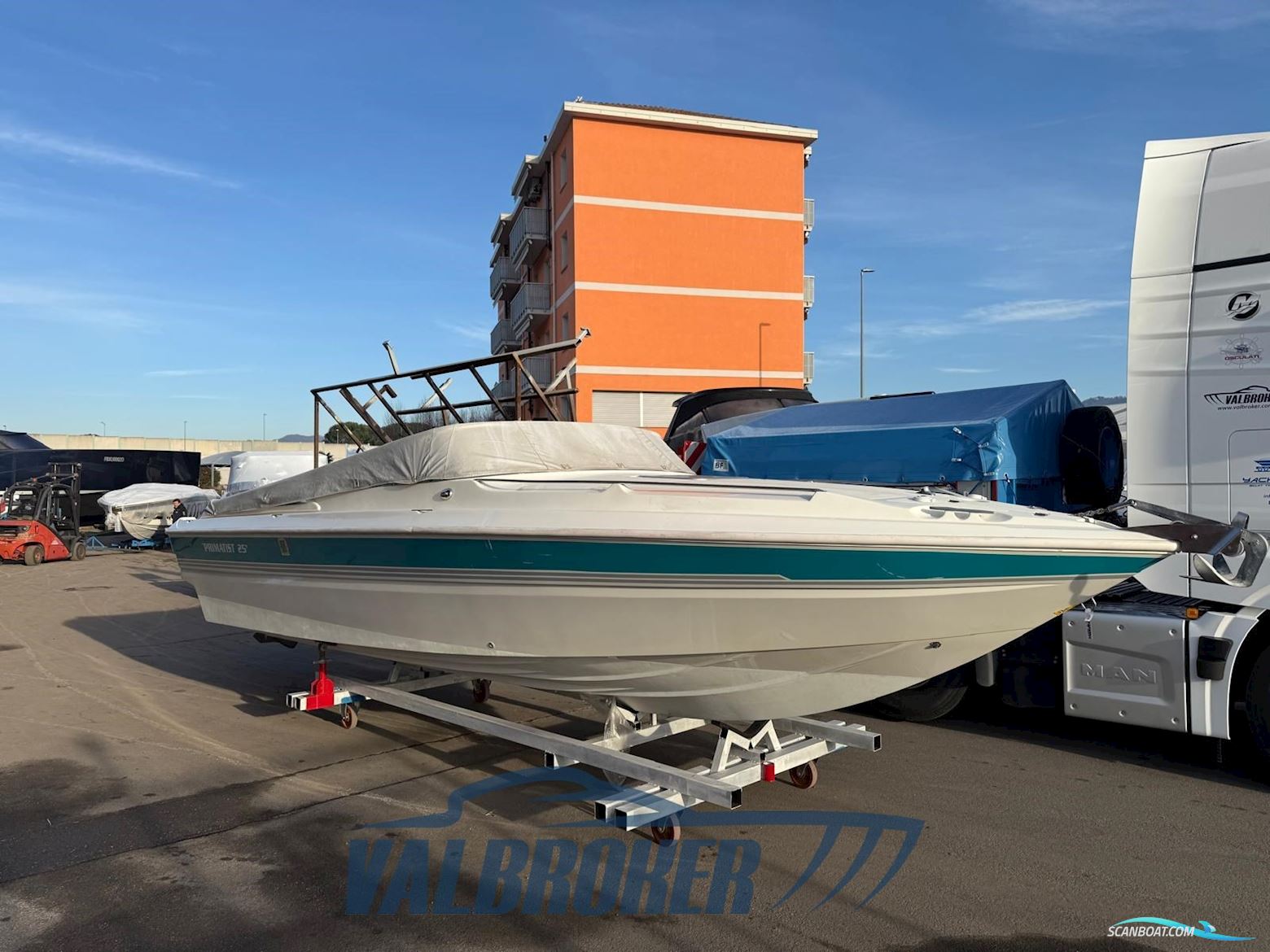Abbate Bruno Primatist 25 Motorboten 1995, met Volvo Penta 8.1 Gi-C motor, Italië
