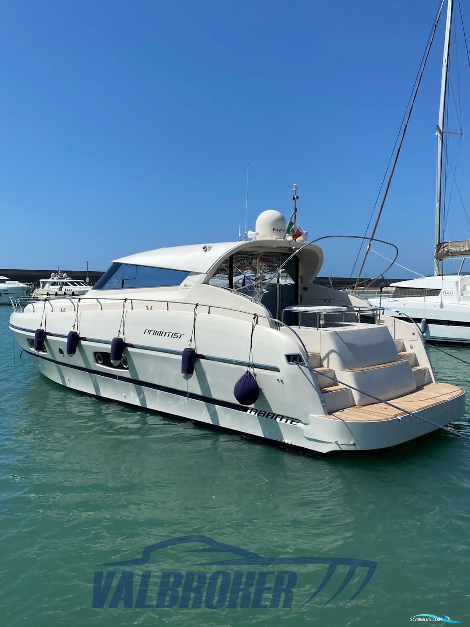 Abbate Bruno Primatist G 53 Motorboten 2011, met Volvo Penta D11 Ips 900 motor, Italië