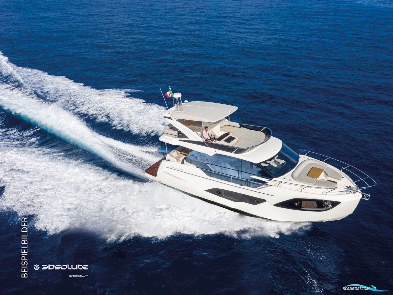 Absolute 47 Fly Motorboten 2026, met Volvo Penta motor, Duitsland