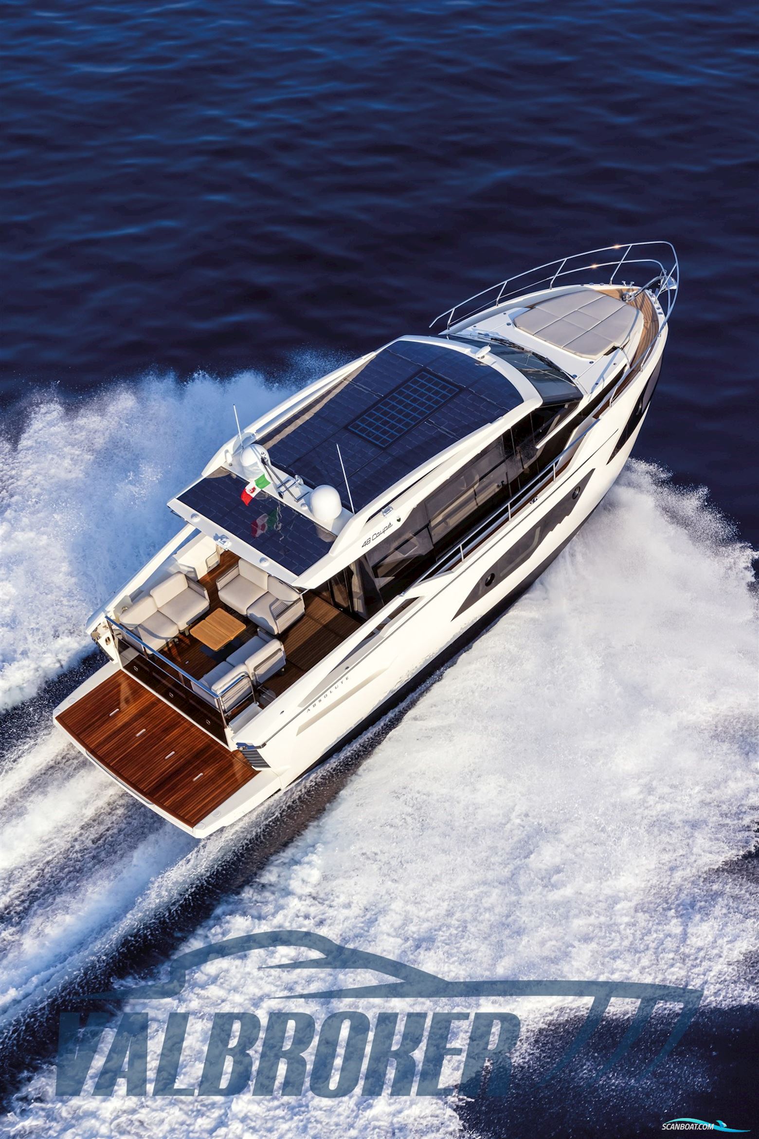 Absolute 48 Coupé Motorboten 2023, met Volvo Penta IPS650 motor, Italië