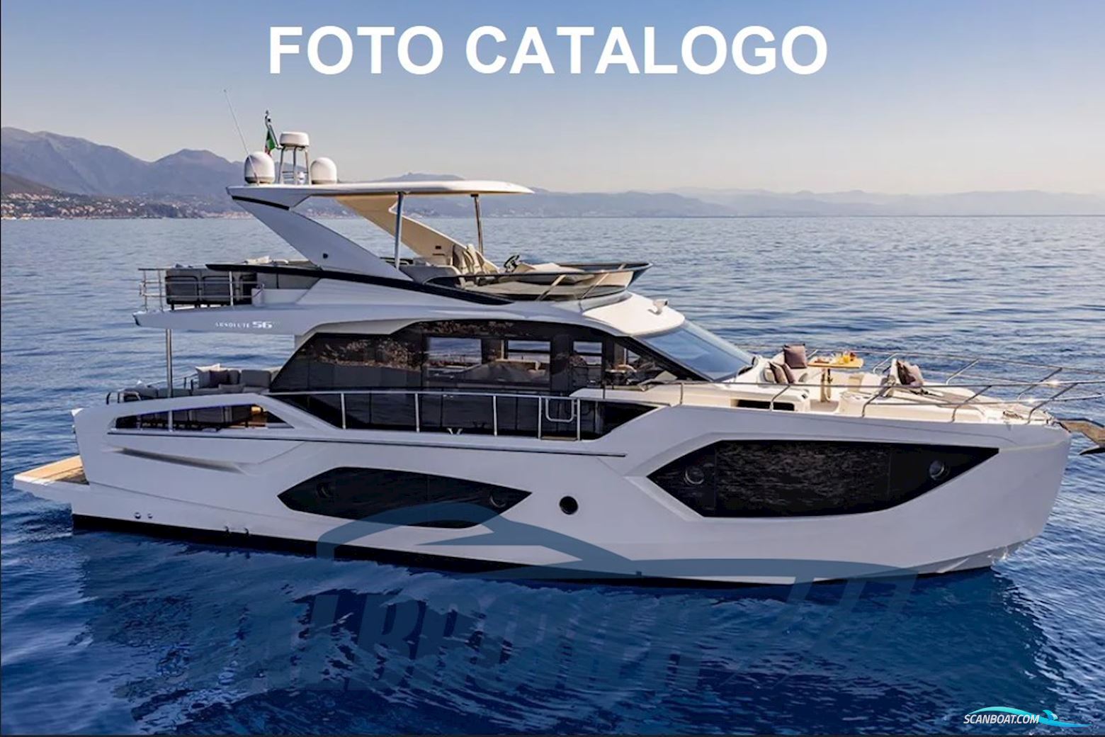 Absolute 56 Fly Motorboten 2024, met Volvo Penta D11 Ips950 motor, Italië