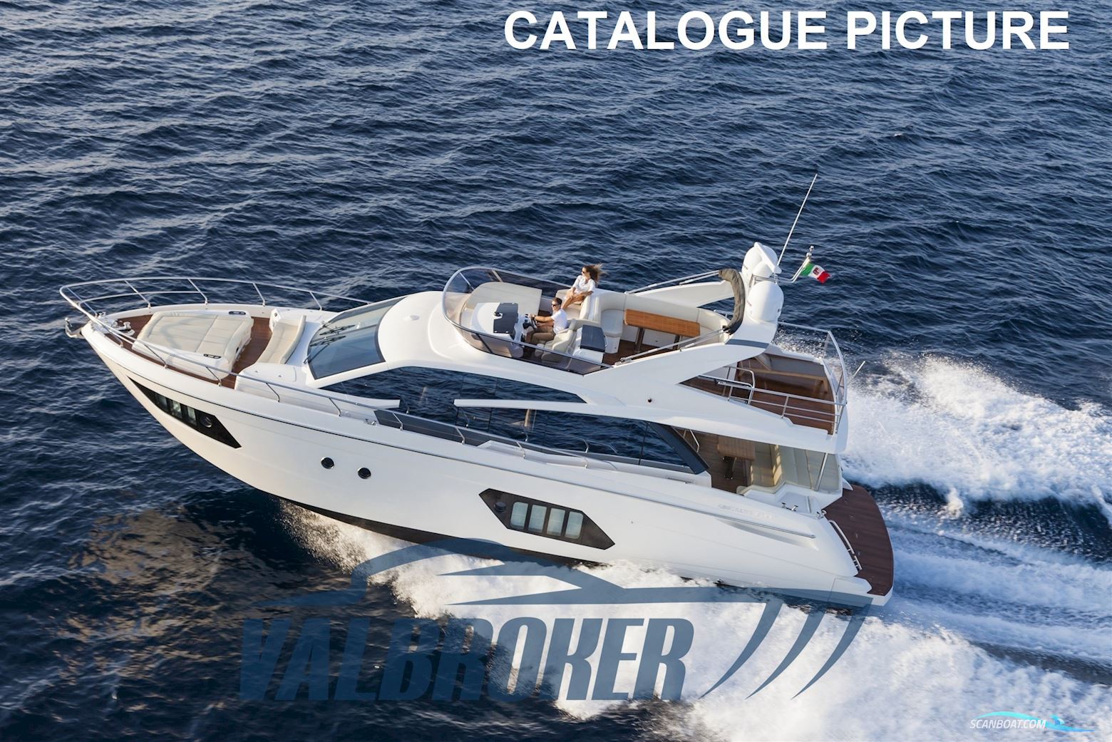 Absolute 60 Fly Motorboten 2016, met Volvo Penta D11 Ips950 motor, Italië