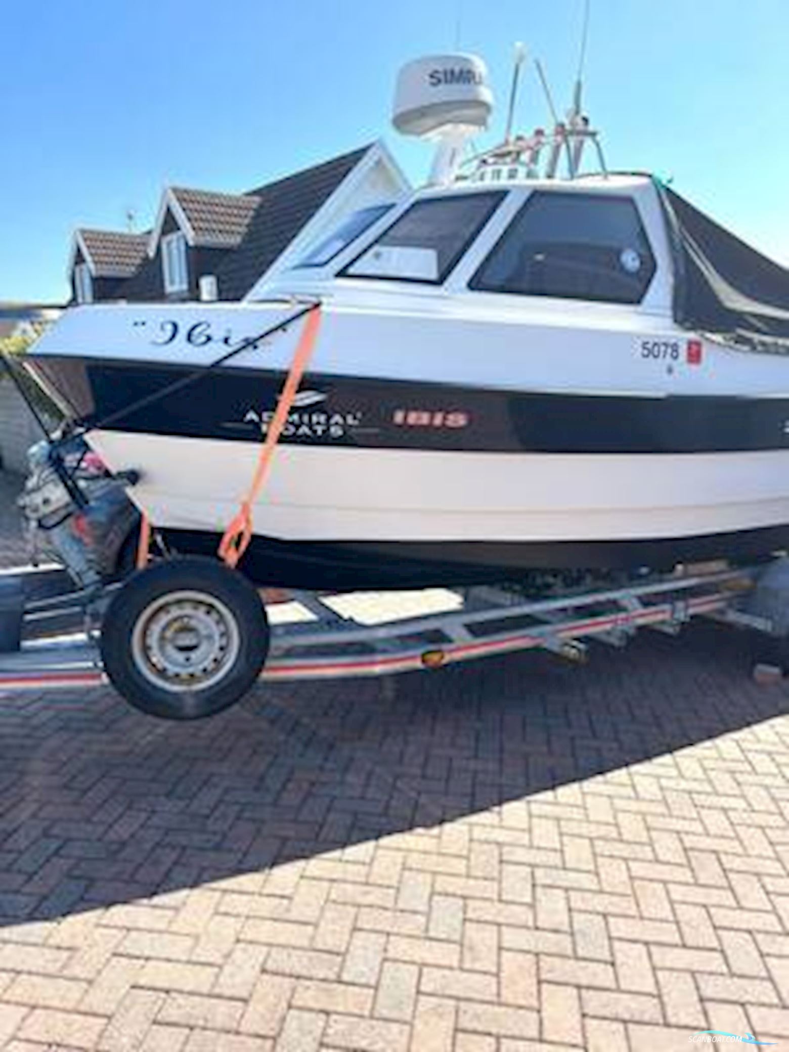 Admiral Shipyard Pro Fish 560 Motorboten 2017, met Mercury motor, United Kingdom