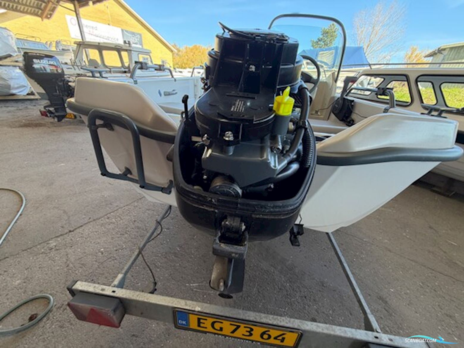 ?? Terhi 6020 m. Suzuki DF15 + Brenderup Trailer – Klar Til Vandet! ??