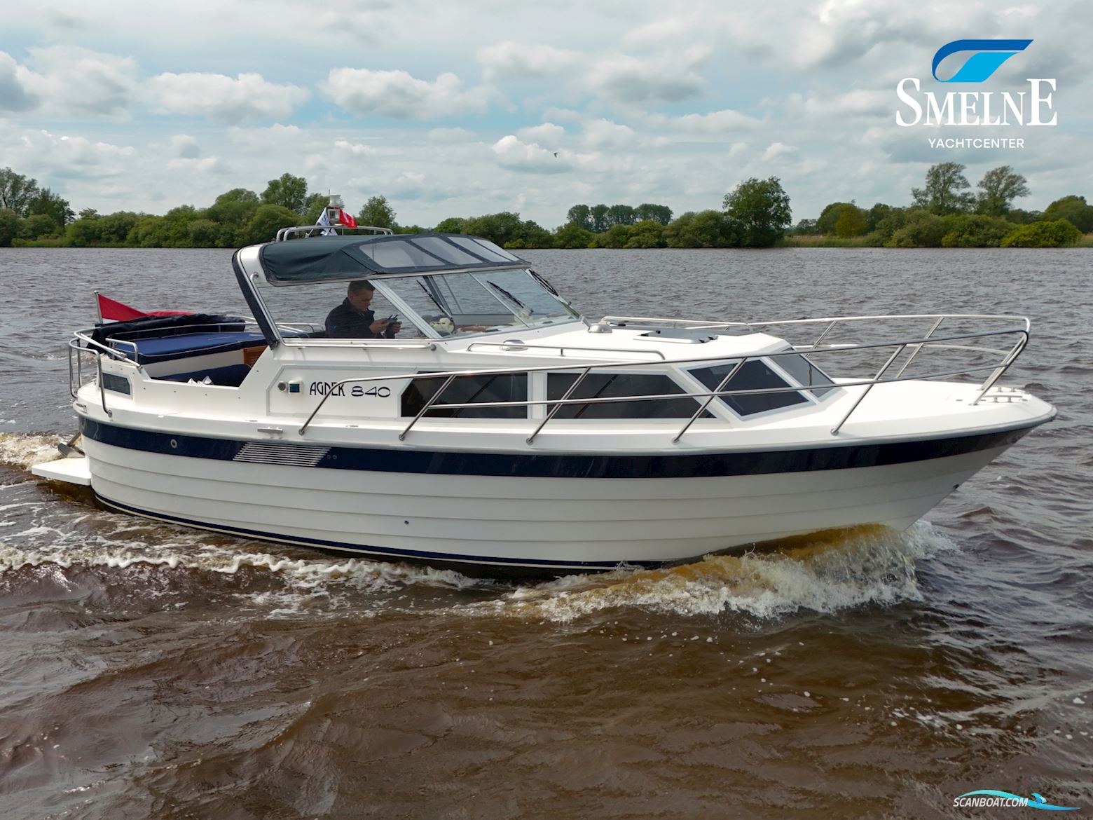 Agder 840 Motorboten 2007, met Volvo Penta, D3-190 motor, The Netherlands