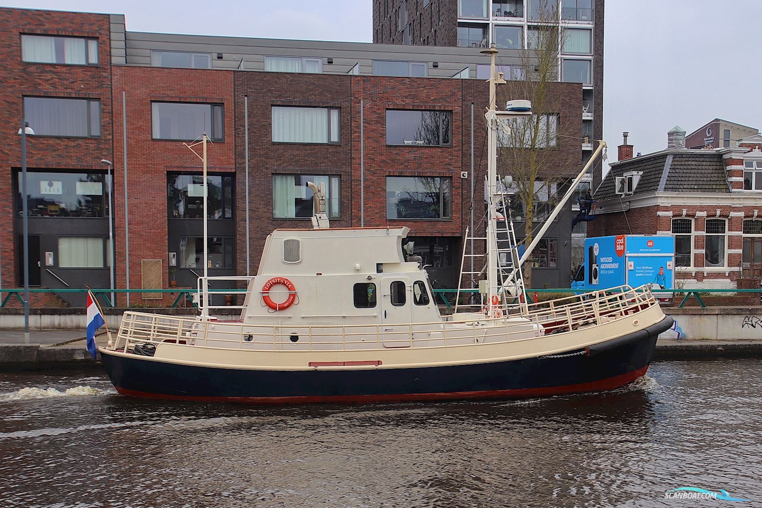 Ake Groth Motorboten 1962, met Scania DSI 11 motor, The Netherlands
