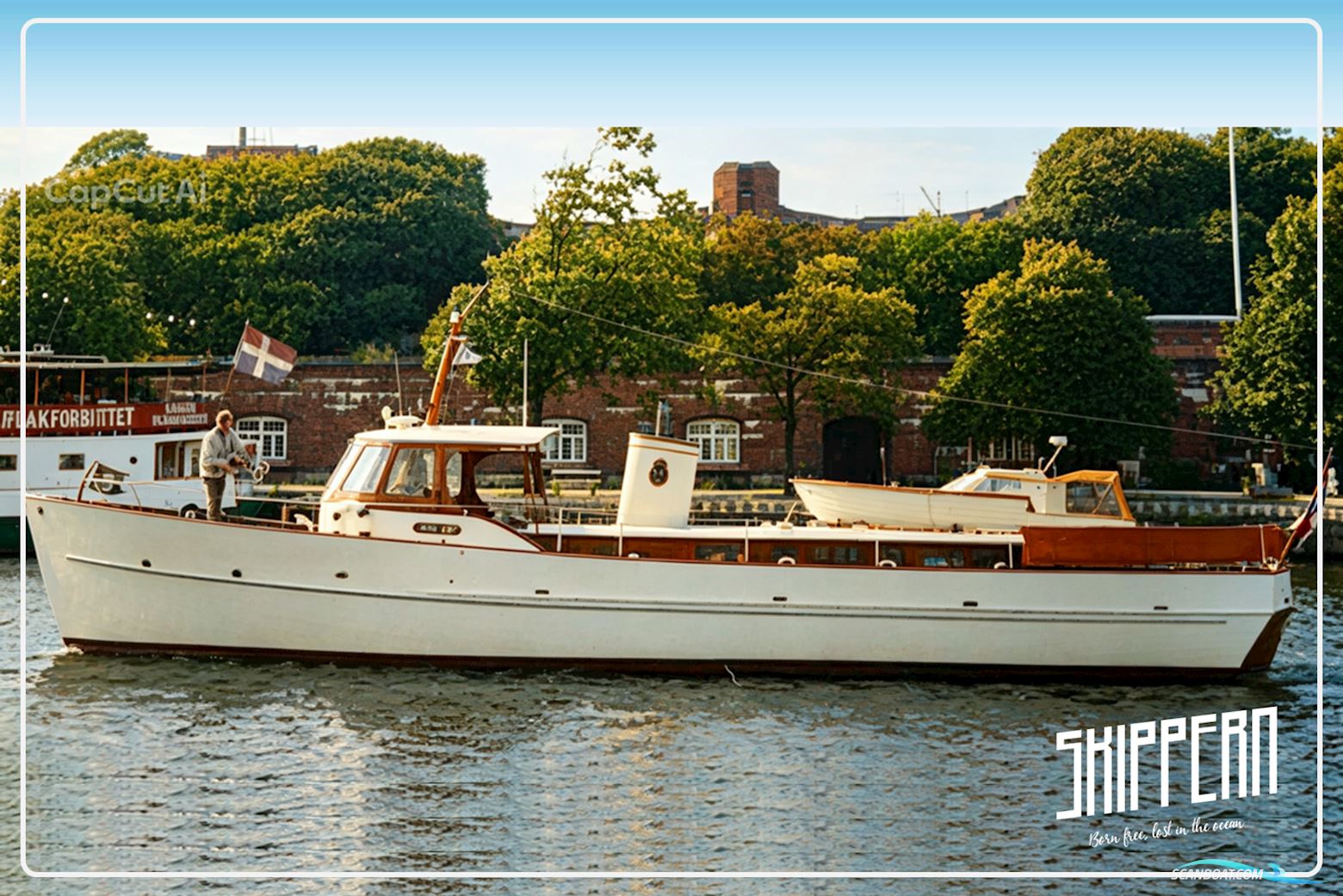 Alba Motorboten 1911, met Volvo Penta motor, Sweden