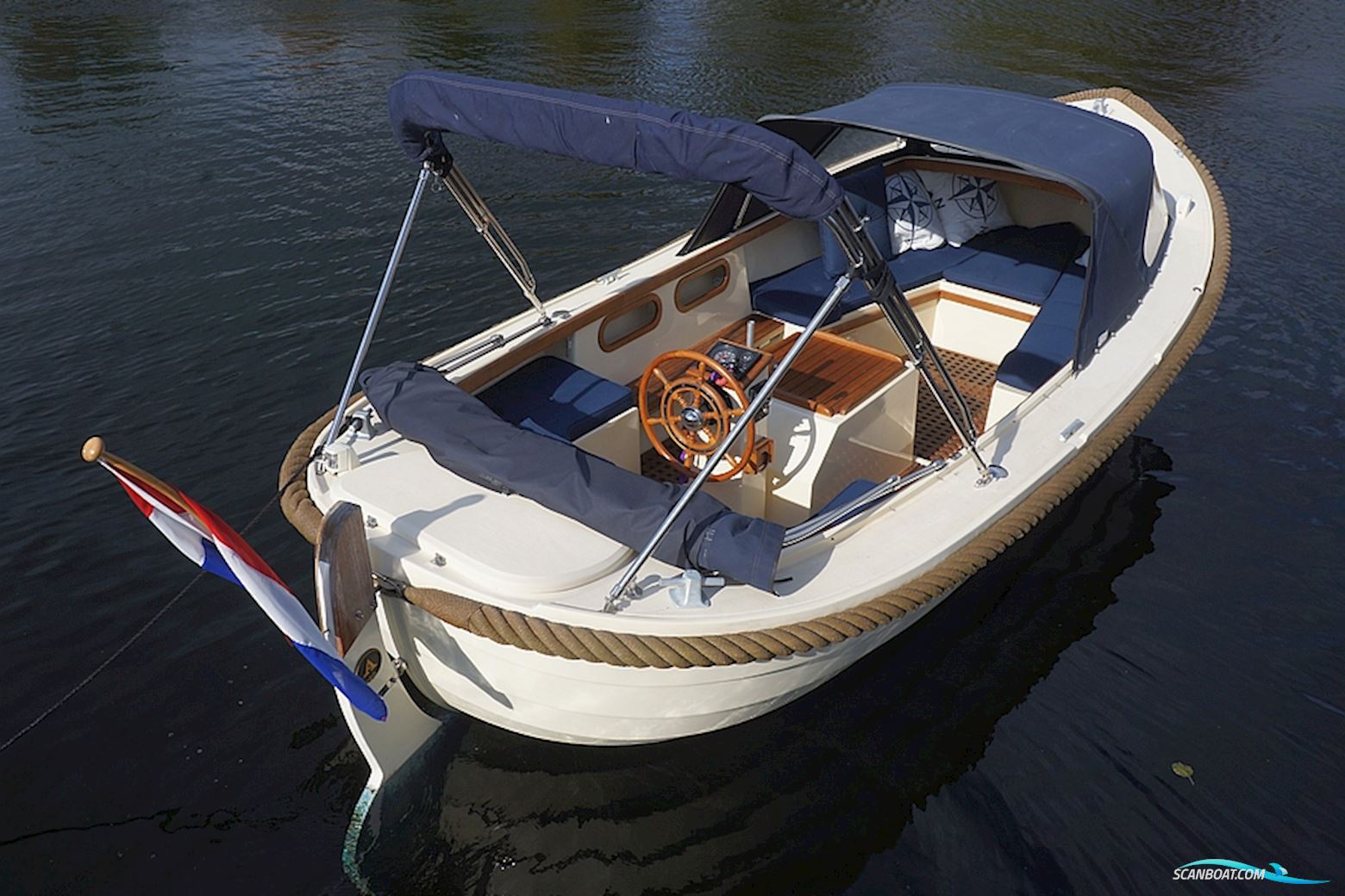 Albatros 21 Motorboten 2000, met Vetus motor, The Netherlands