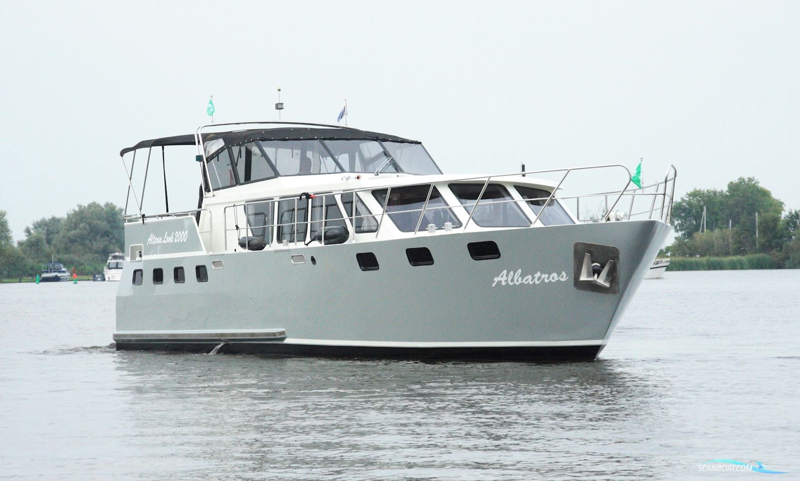 Altena Look 2000 , Motorboten 1994, met Mitsubishi motor, The Netherlands