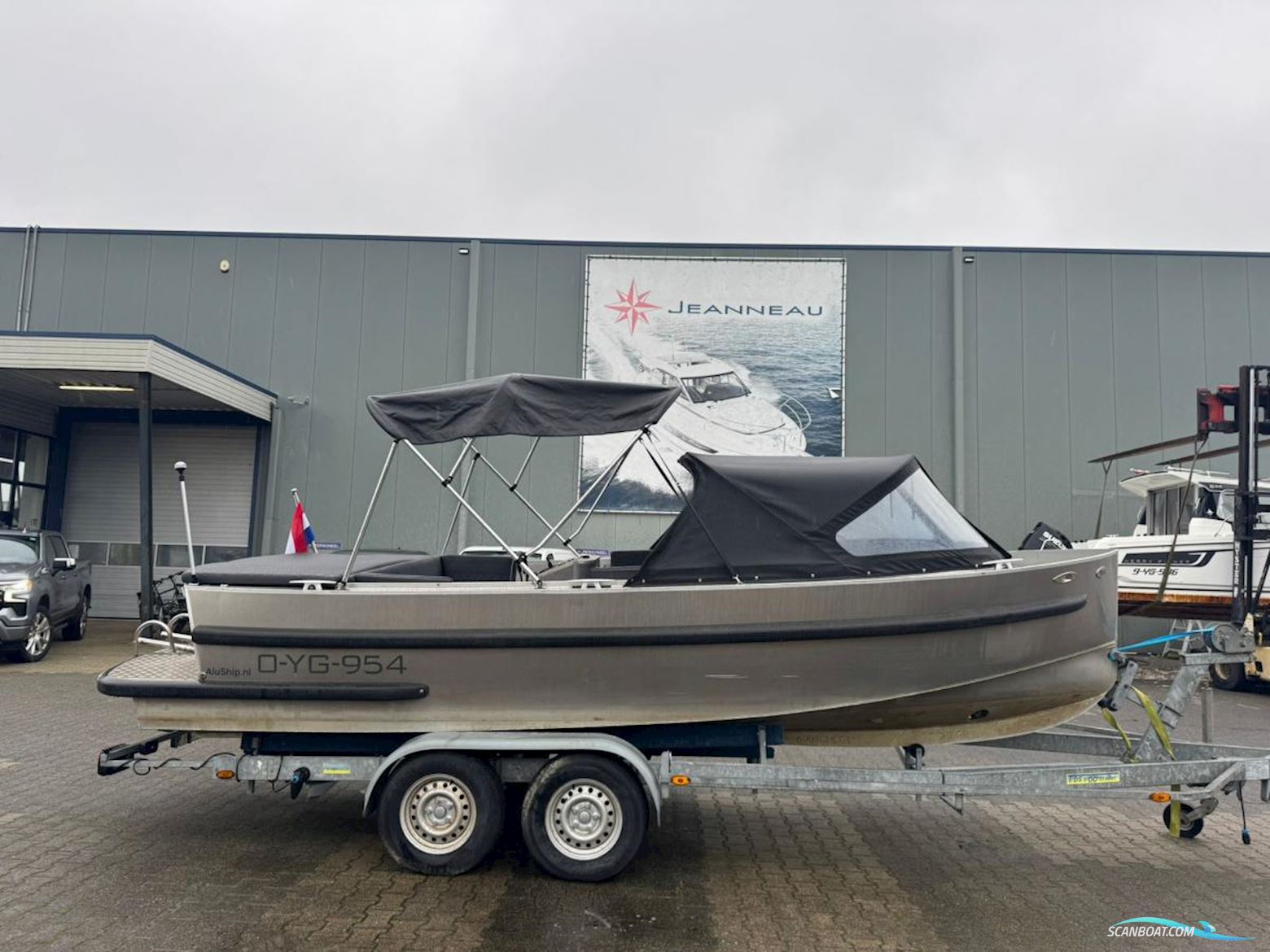 Aluship 600 Tender Motorboten 2022, met Honda motor, The Netherlands