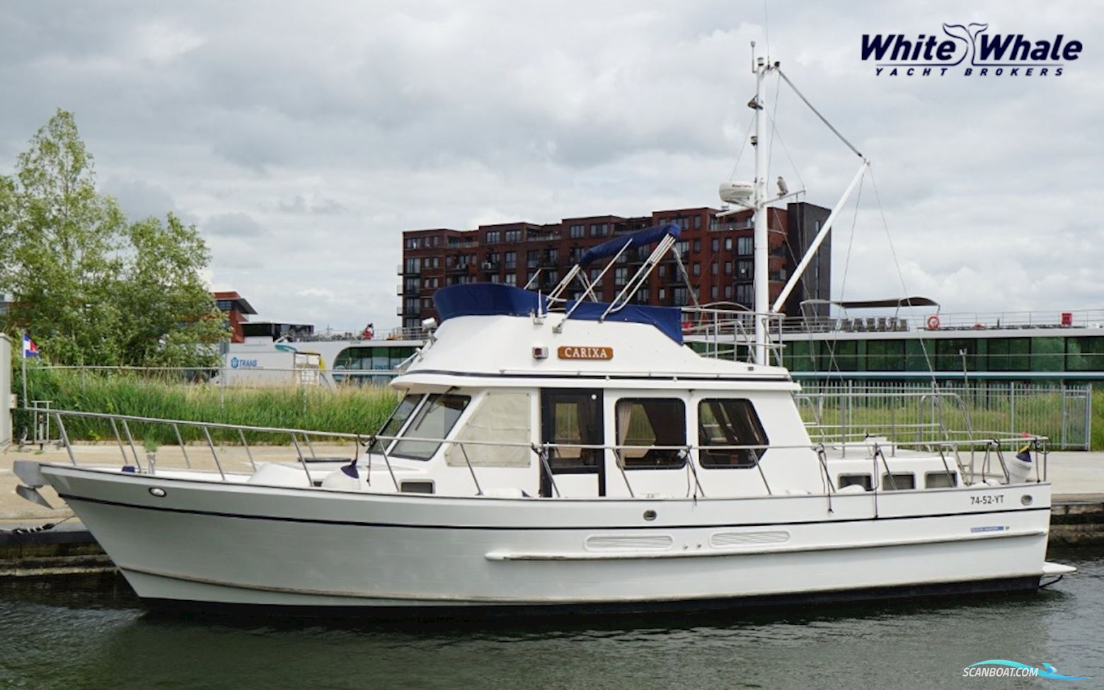 Ams Marine Yachts Trawler 42 DC Motorboten 1991, met Caterpillar 3208, motor, The Netherlands