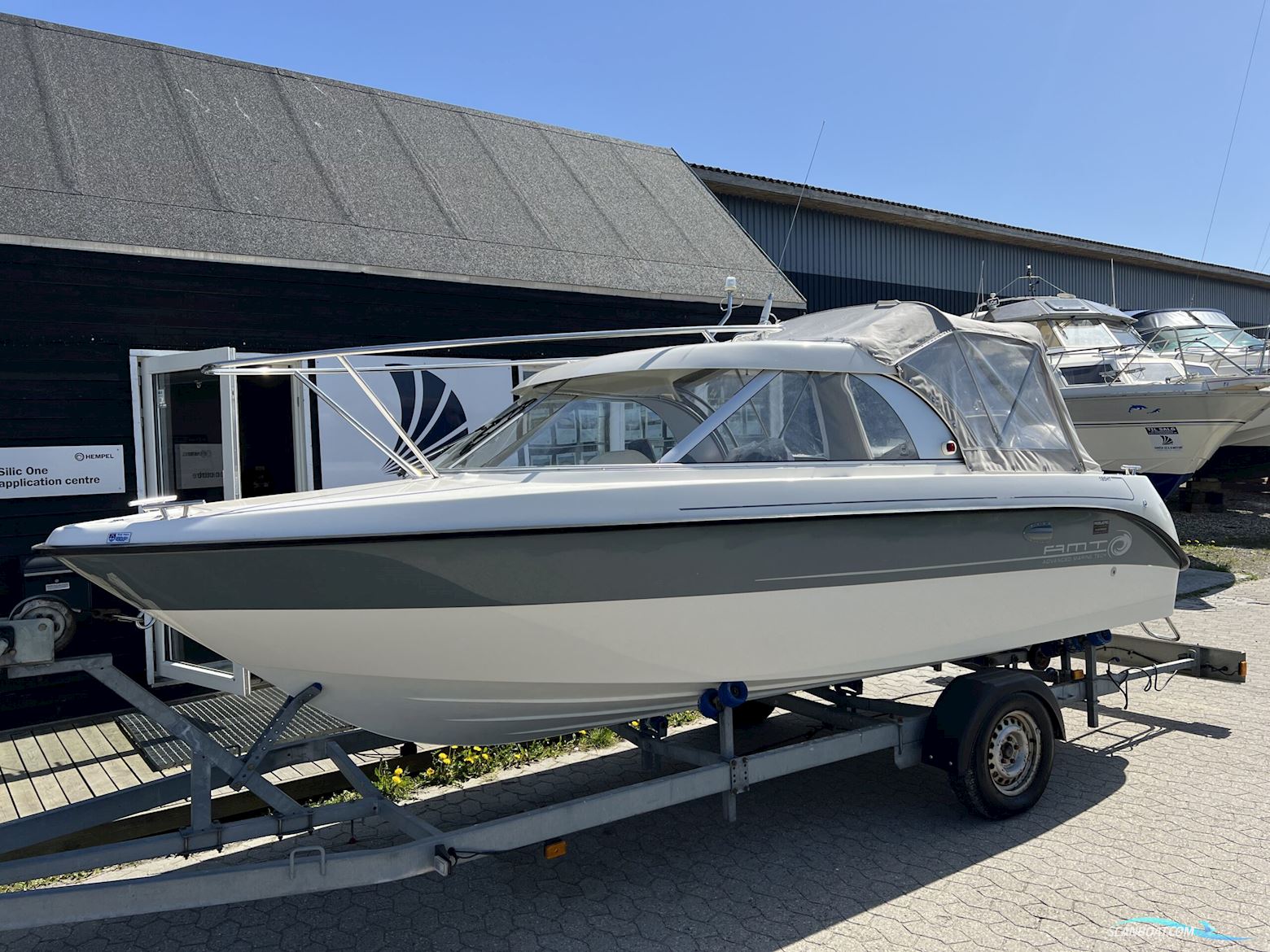 Amt 185 HT (Finsk) Motorboten 2012, met Honda 90 V-Tec motor, Denemarken