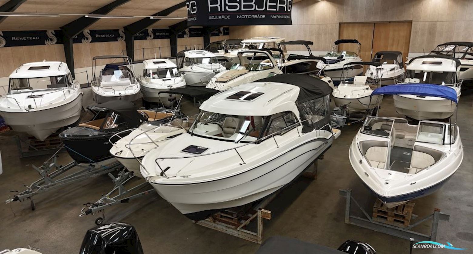 Antares 8 OB 2020 Motorboten 2020, met Mercury Verado motor, Denemarken